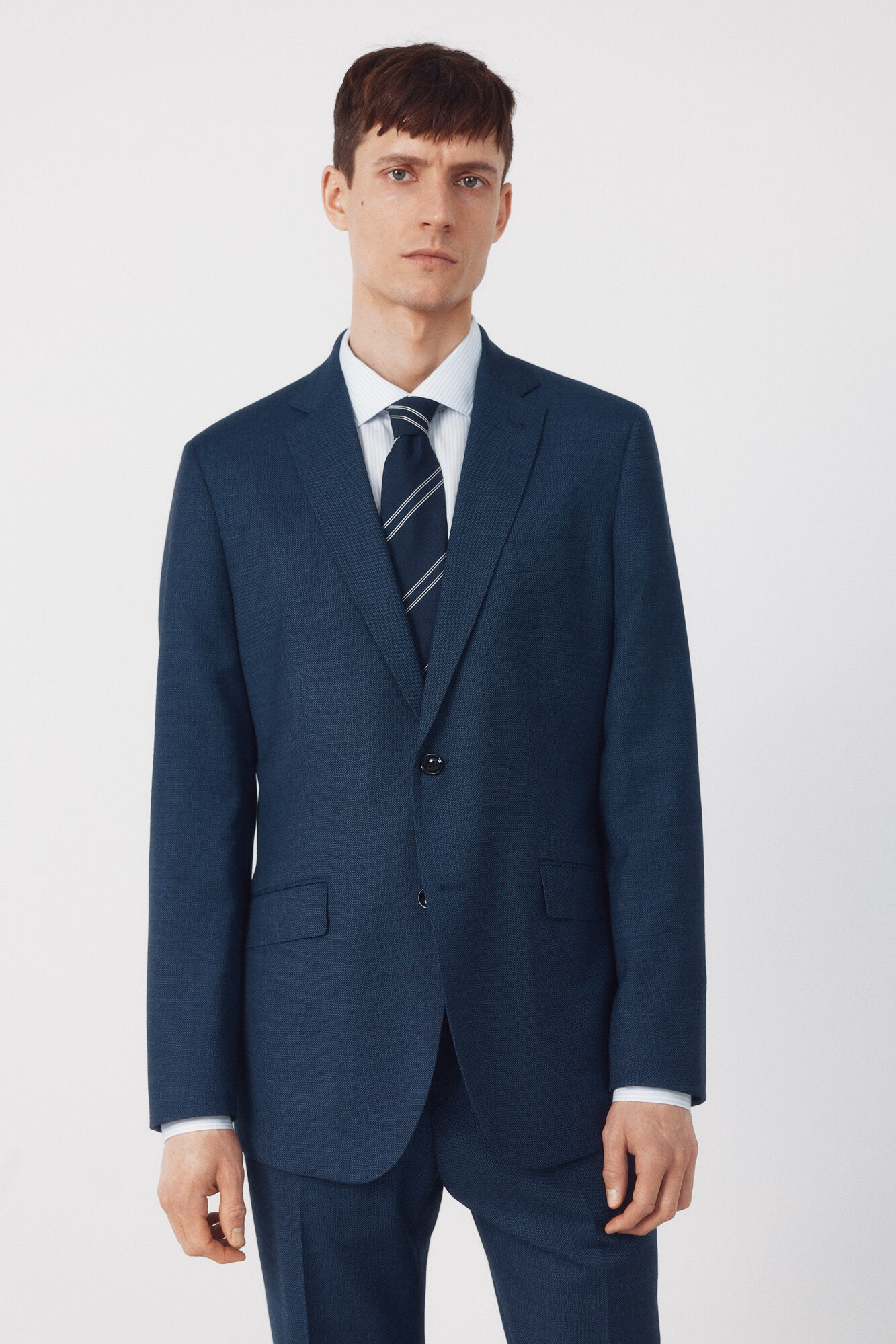 Cortefiel Coolmax bird's eye jacket