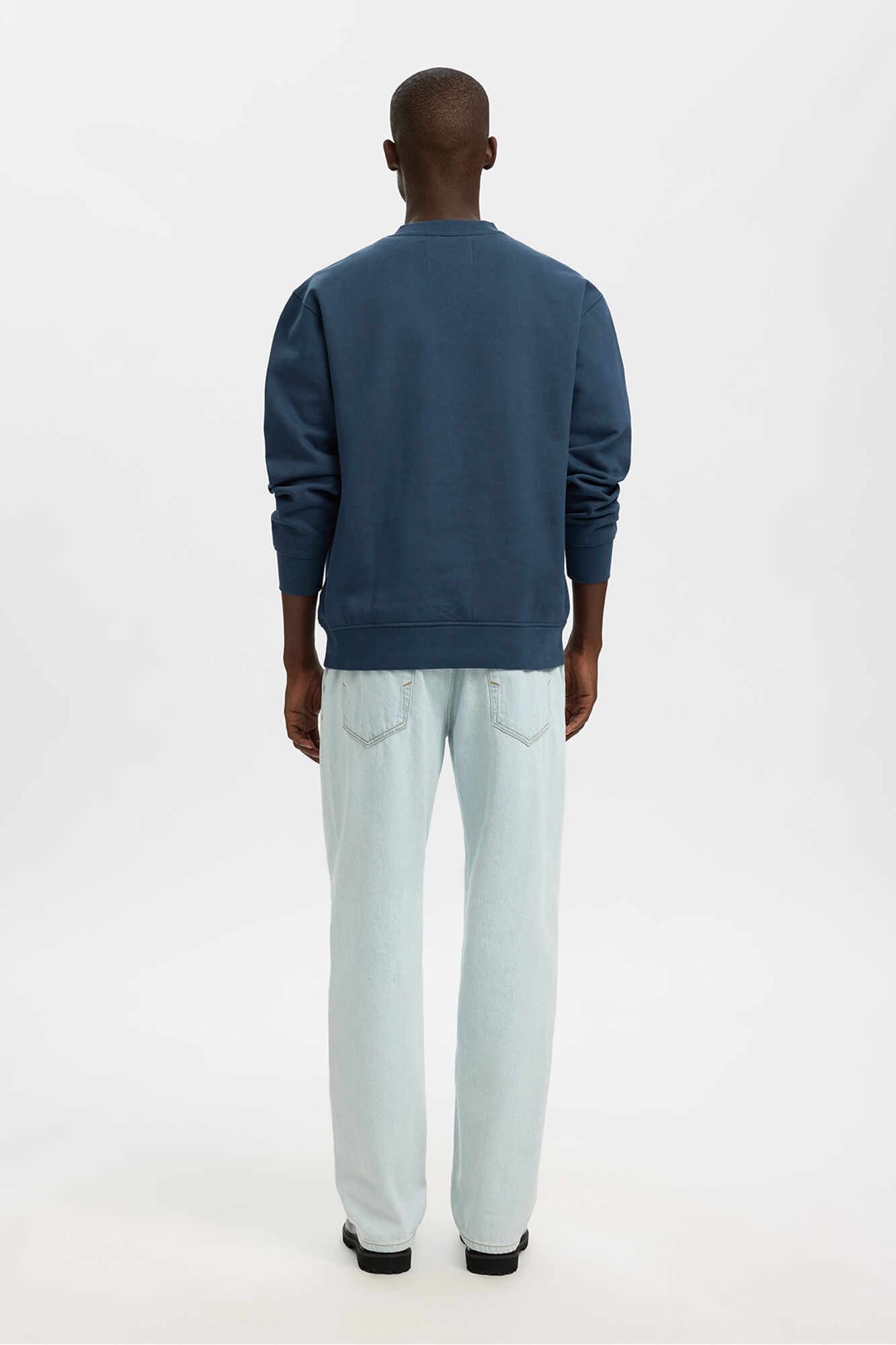 Selected Colabora&ccedil;&atilde;o de sweatshirt com PANAM  Azul