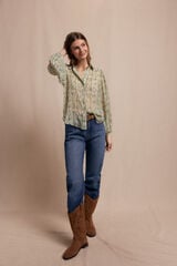 Slowlove Camisa estampada Impressão