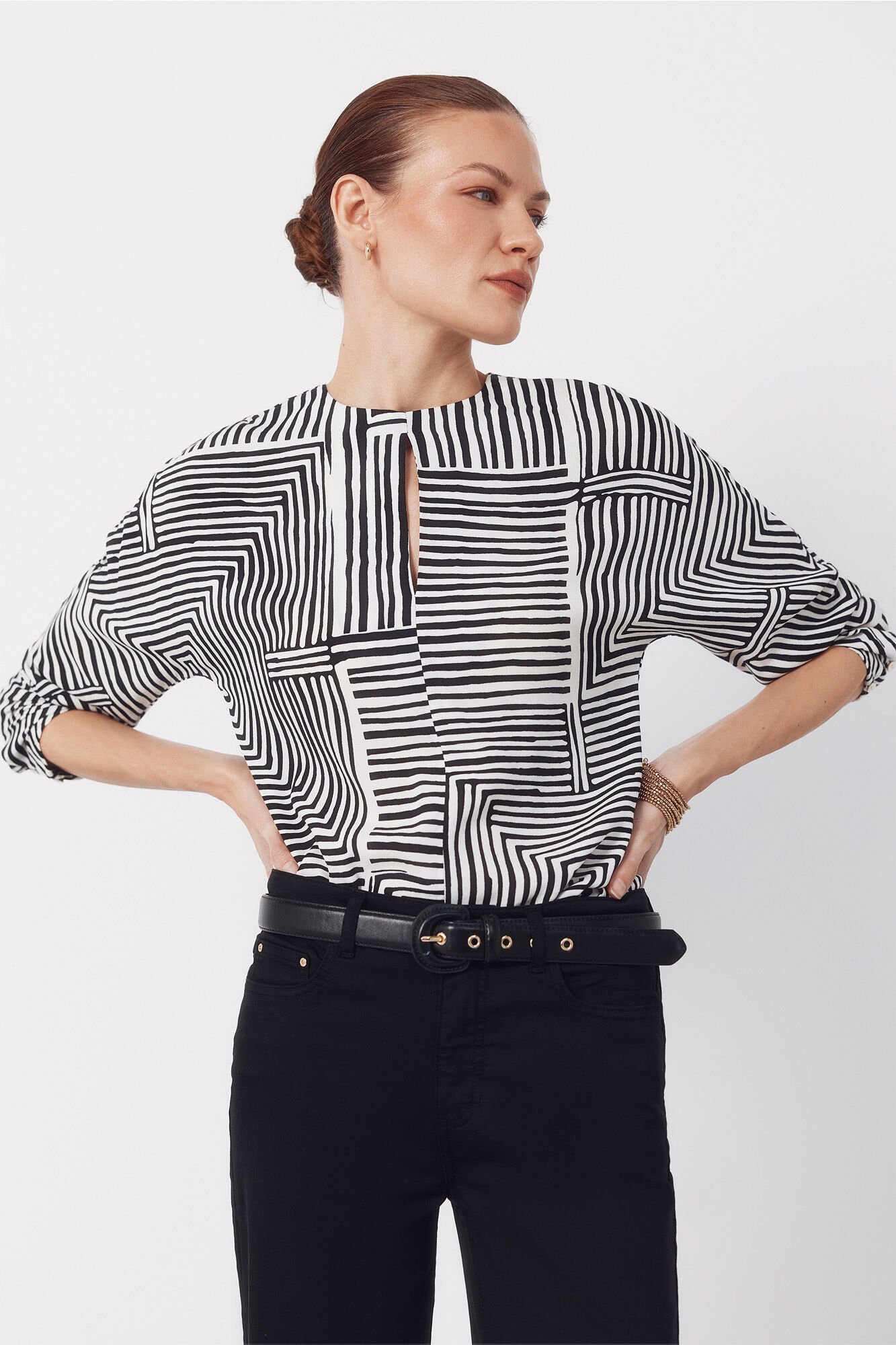 Cortefiel Printed top