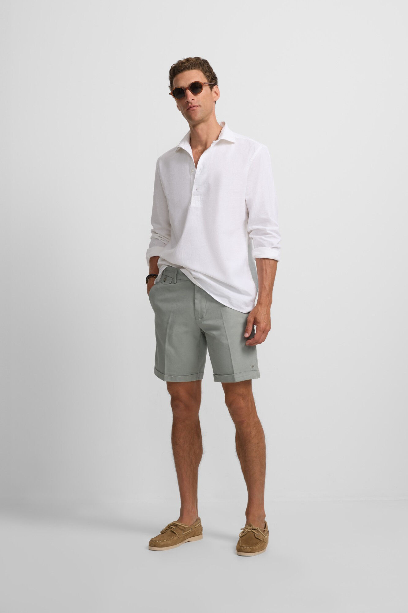 Silbon Classic bermuda shorts Green