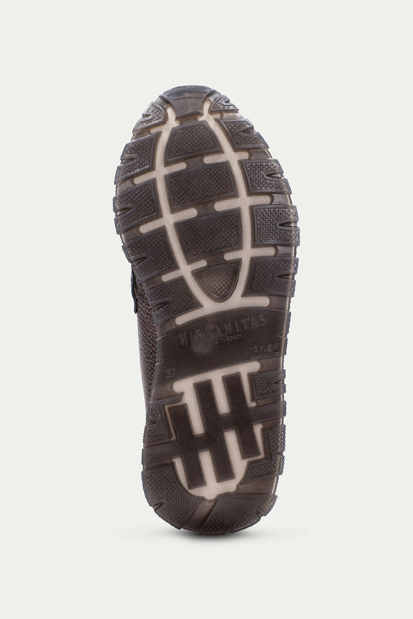 Hispanitas Mocassim esportivo KANSAS com detalhes met&aacute;licos Castanho