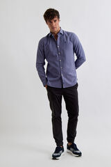 Williot Micropiqu&eacute; Shirt Blue