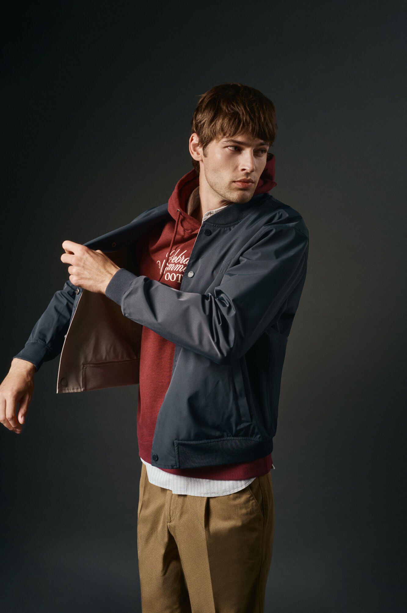 OOTO Casaco bomber Tostado