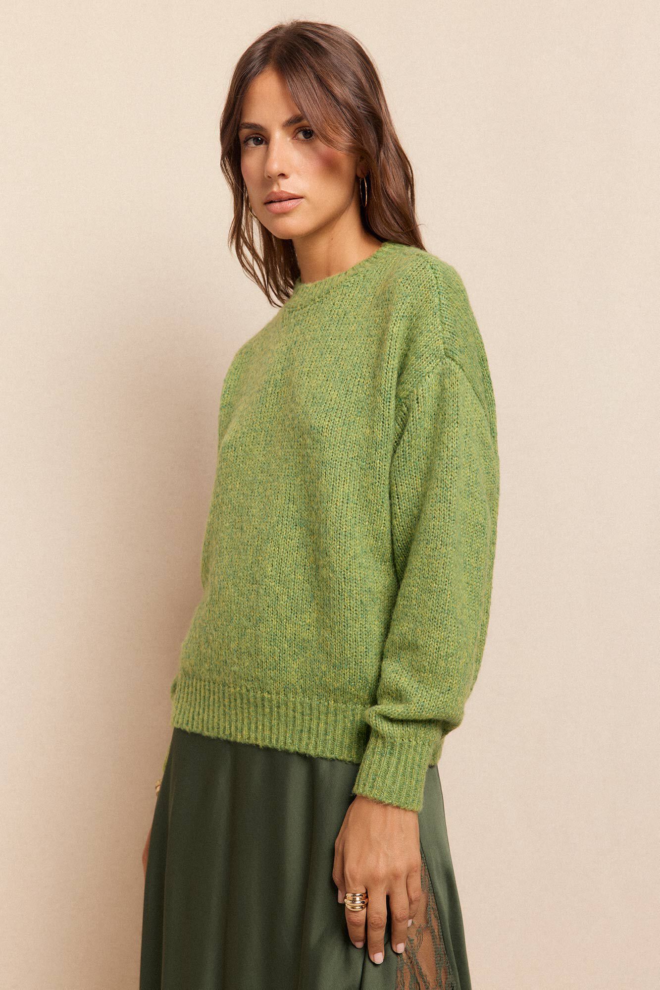 Slowlove Essential jumper Green
