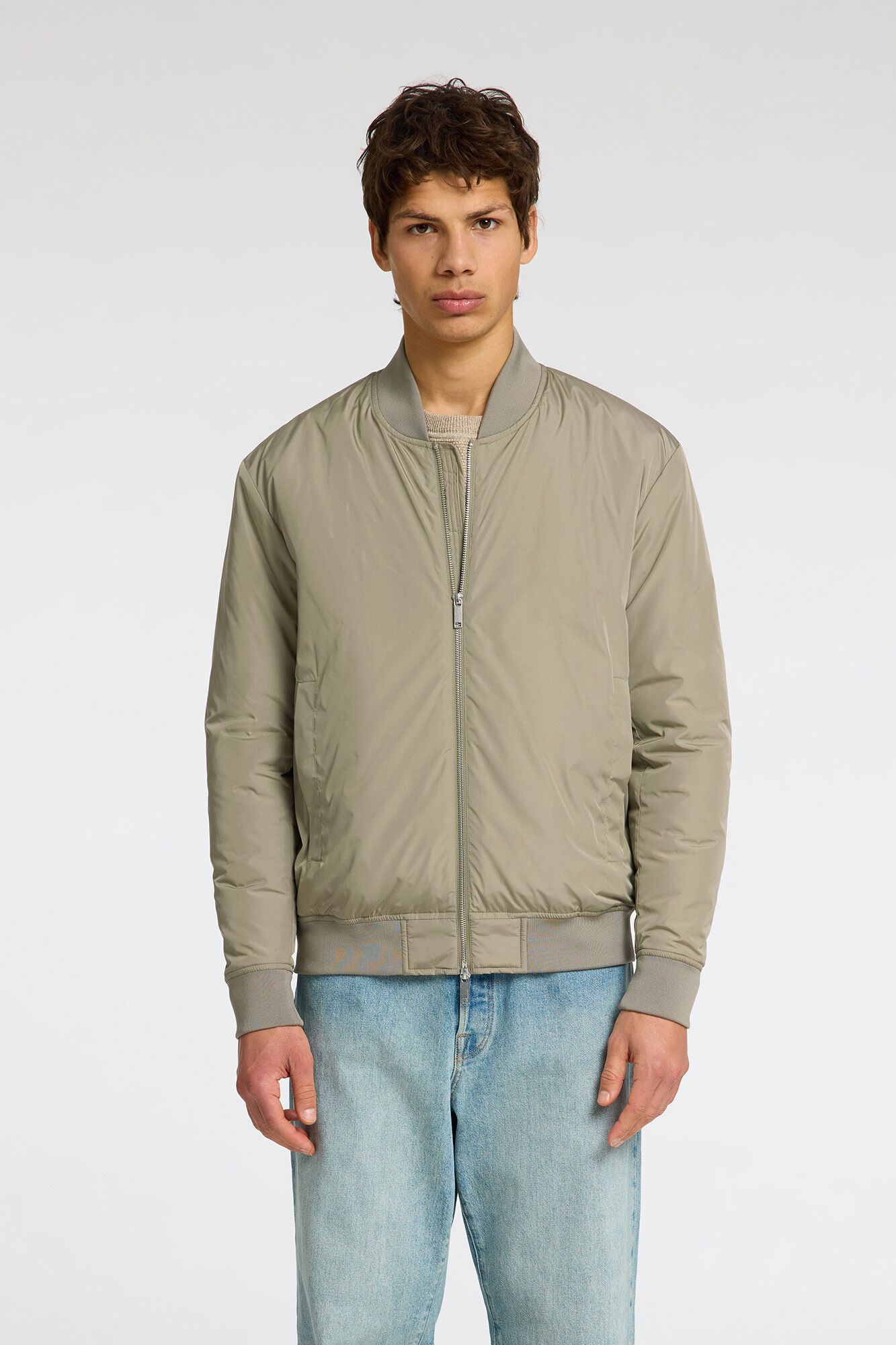 Selected Casaco bomber Cinzento