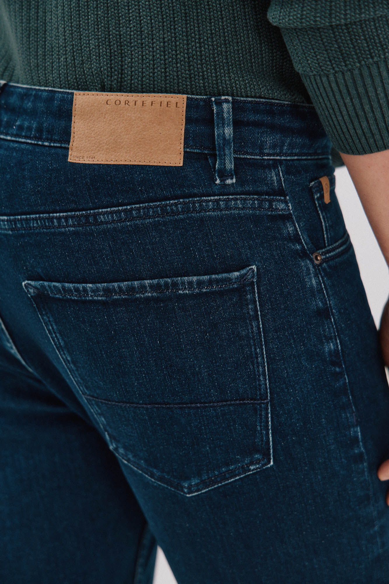 Cortefiel Pantal&oacute;n vaquero slim fit Azul marino