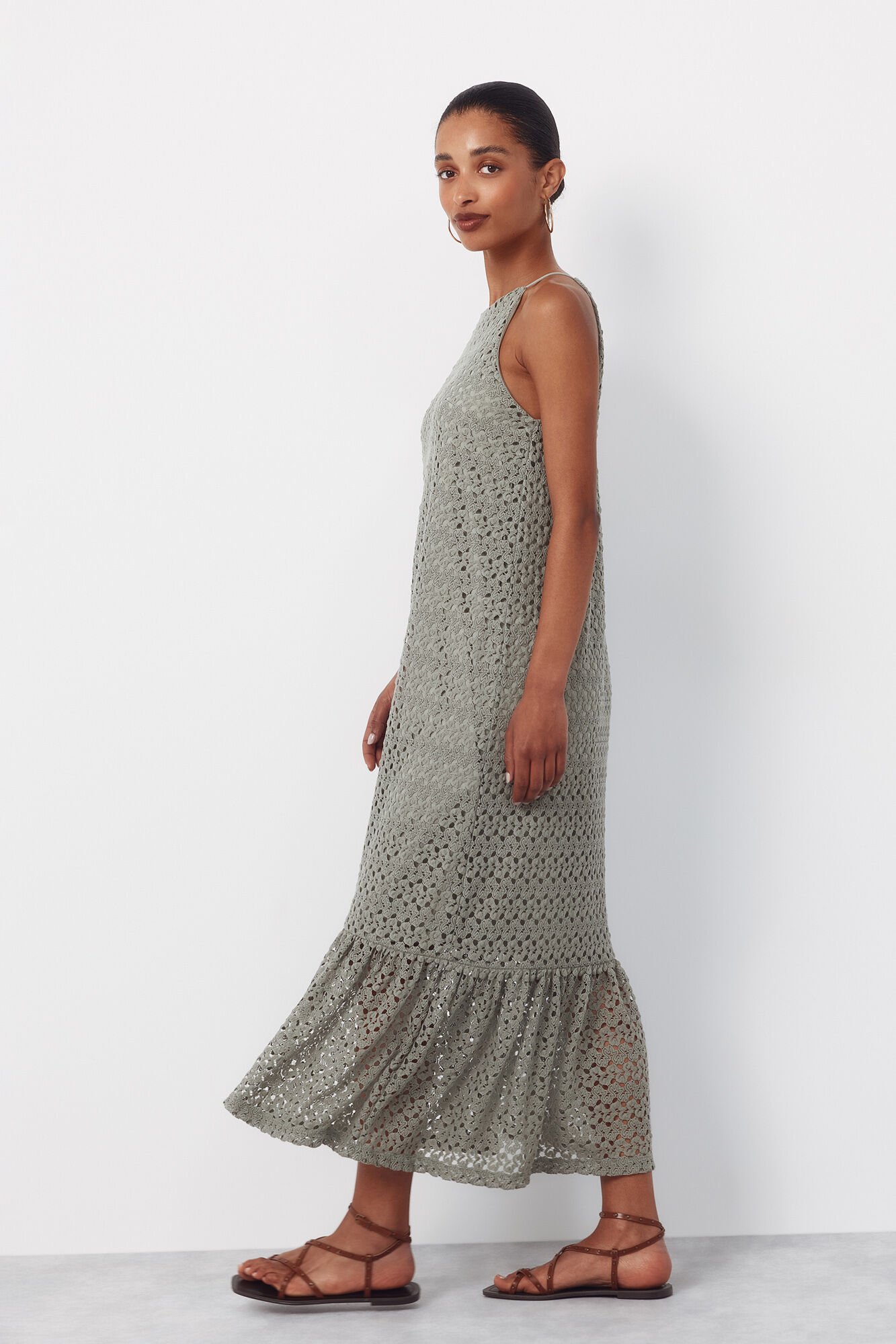 Cortefiel Vestido halter estructura