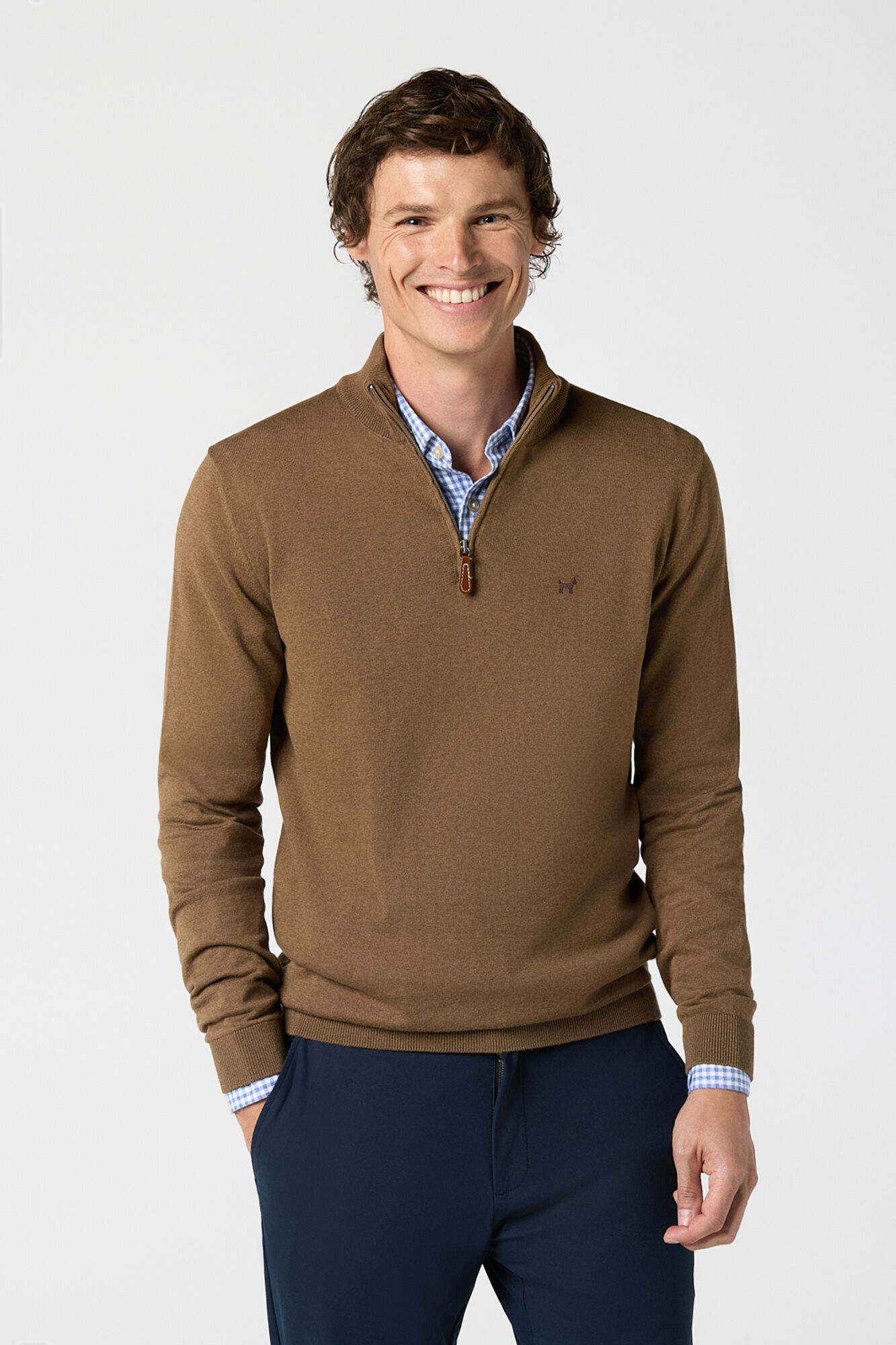 Williot Camisola de malha com fecho-&eacute;clair