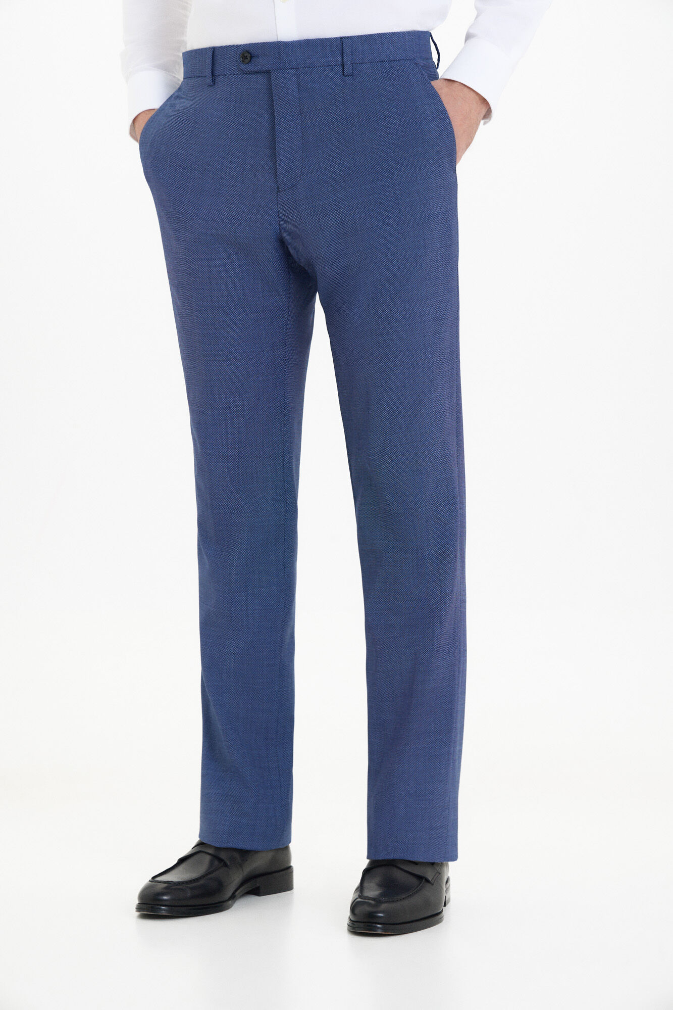 Cortefiel Cal&ccedil;as olho perdiz coolmax&reg; Azul