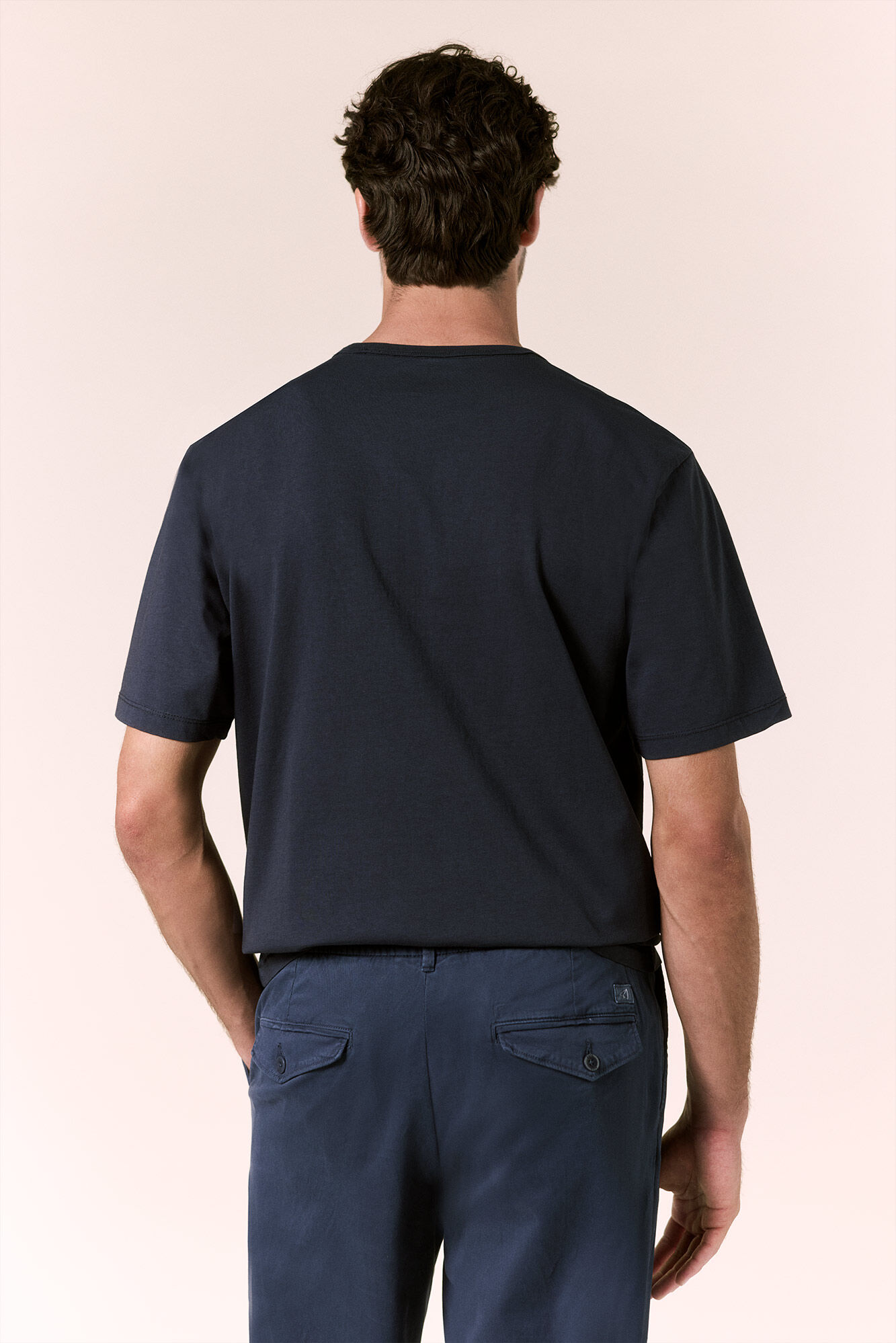 OOTO T-shirt com logo grande Azul