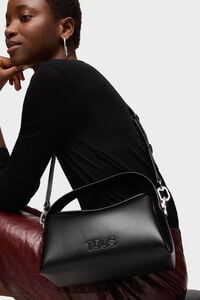 Tous Bandolera pequeña negra TOUS Bloom