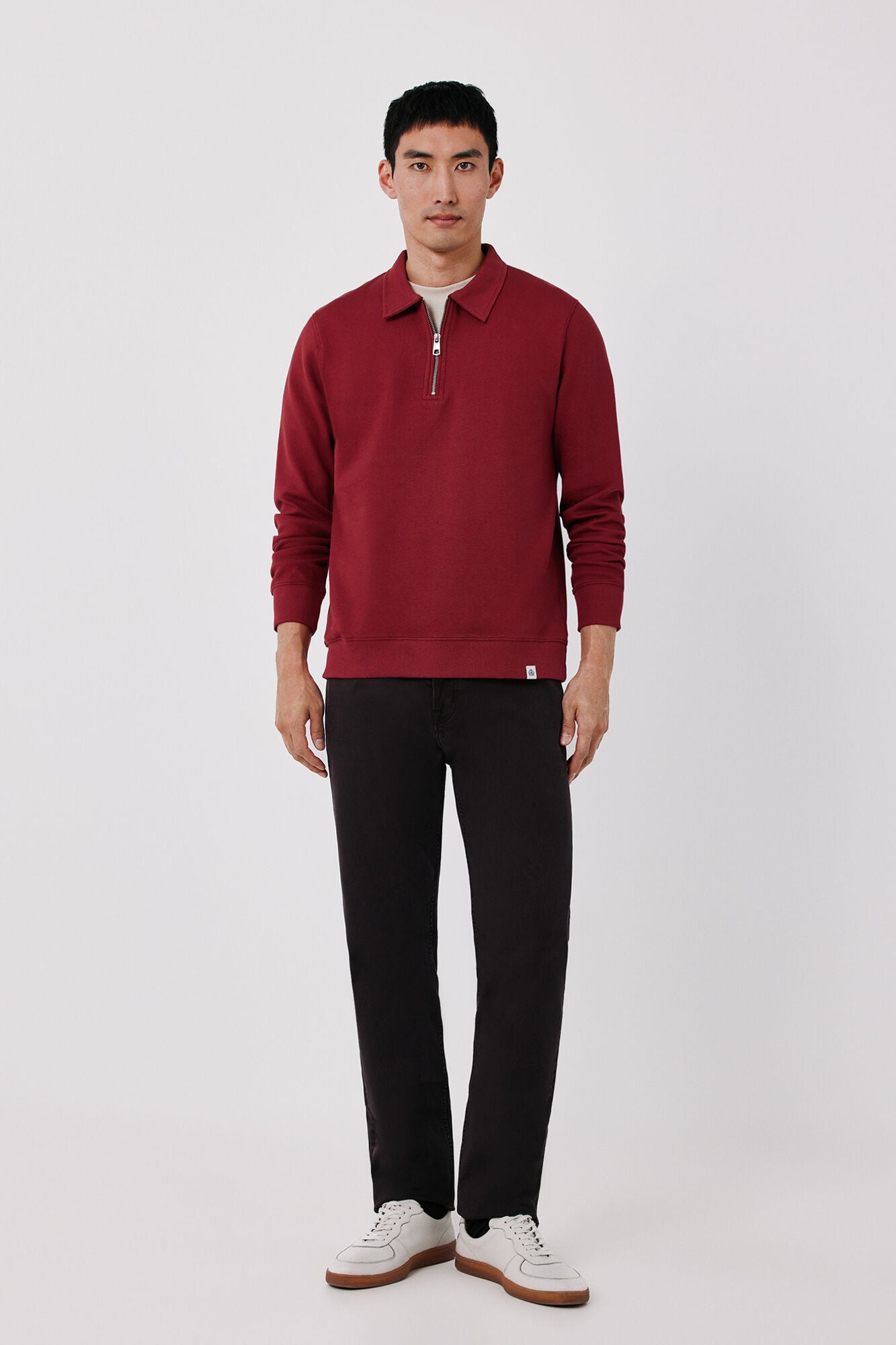 Cortefiel Zip neck sweatshirt
