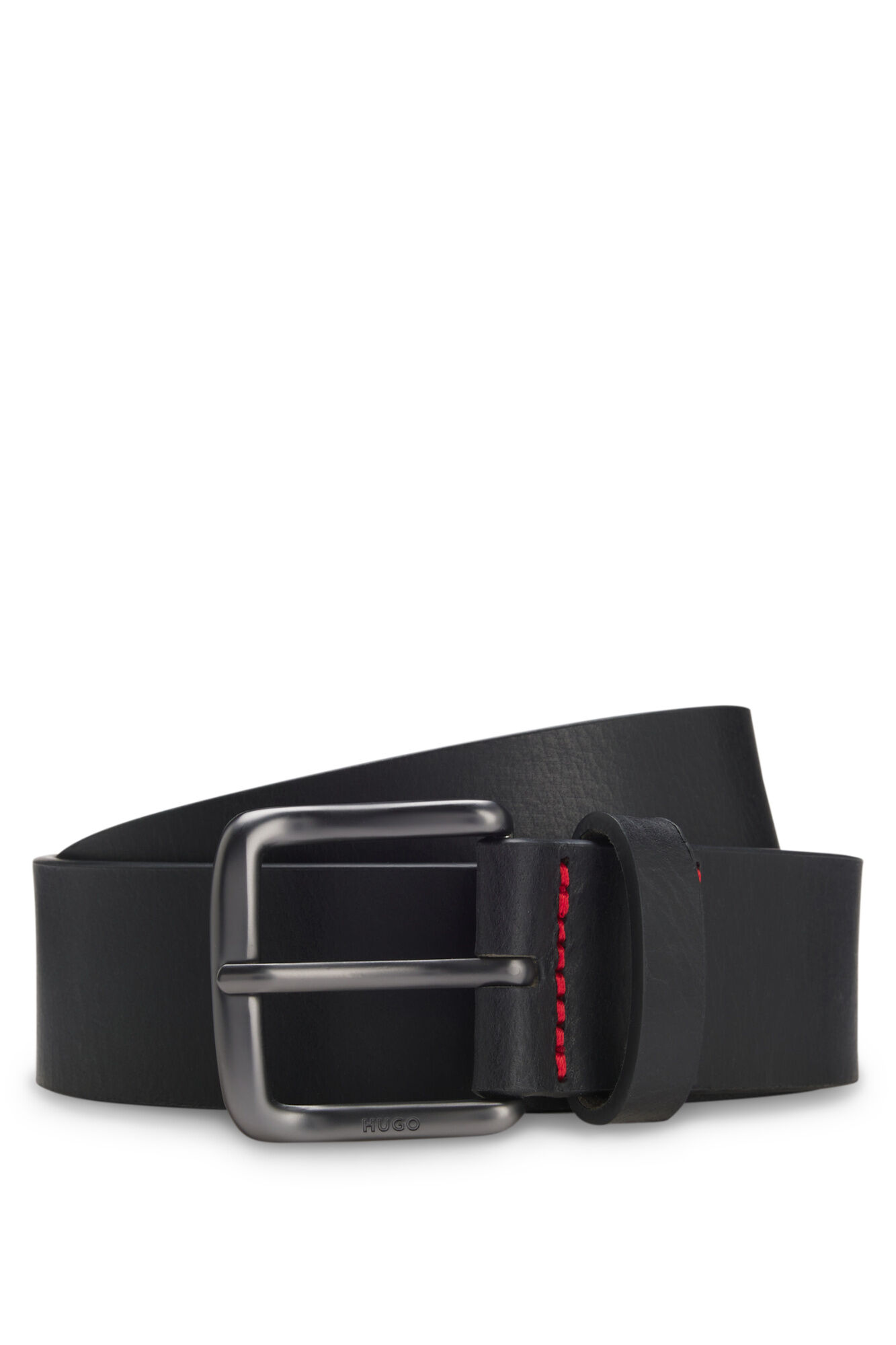 HUGO Buffalo leather belt