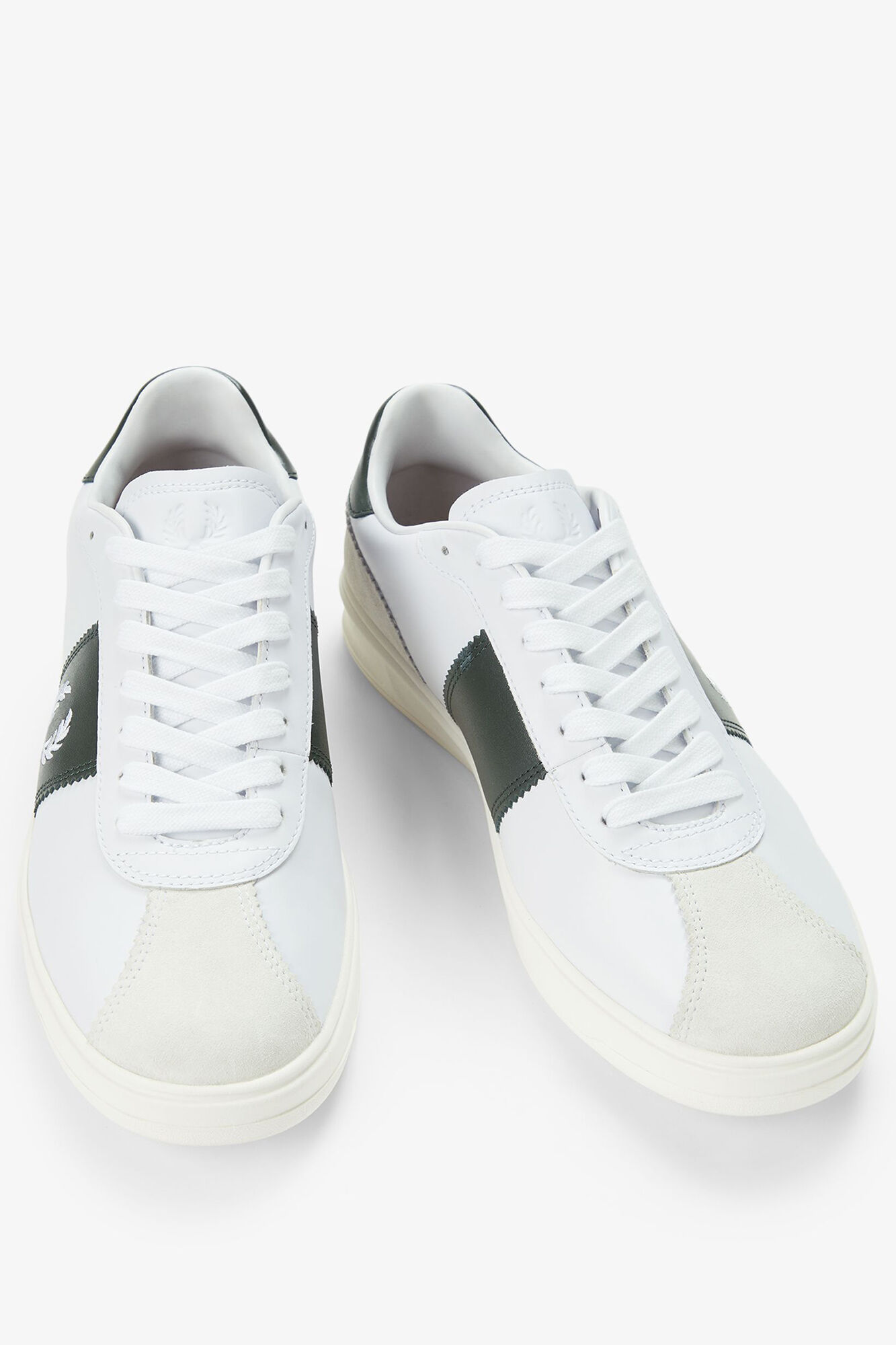 Fred Perry T&ecirc;nis de pele B4 Branco