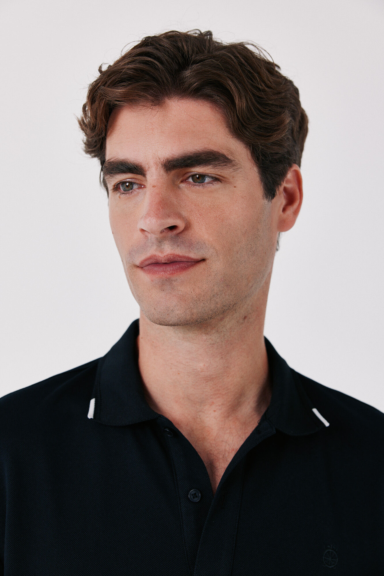 Cortefiel Polo COOLMAX&reg; piqu&eacute; Negro
