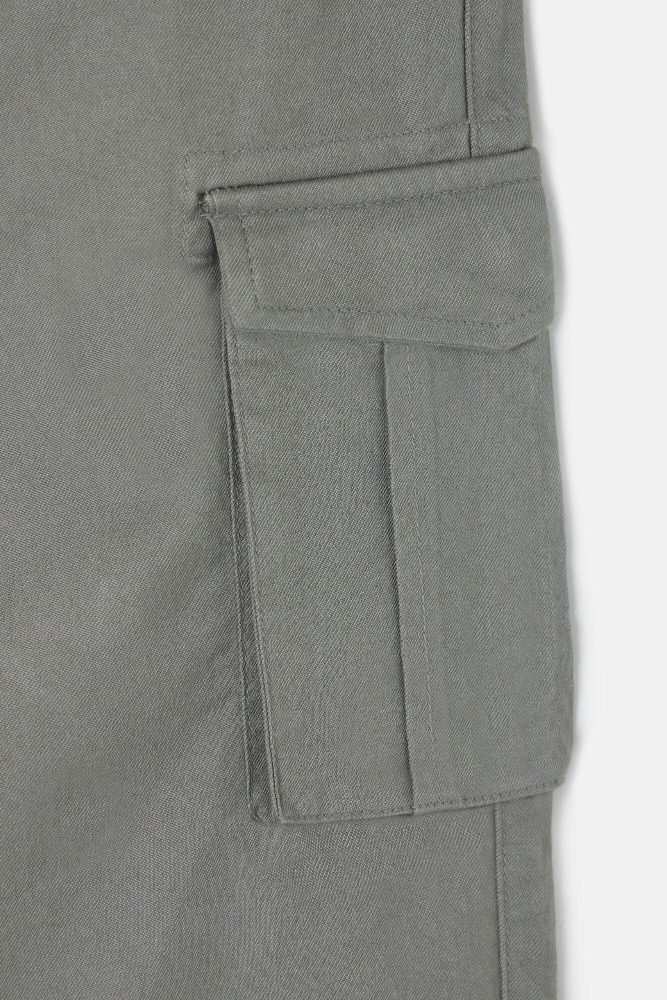 Silbon Casual sport cargo pants Green