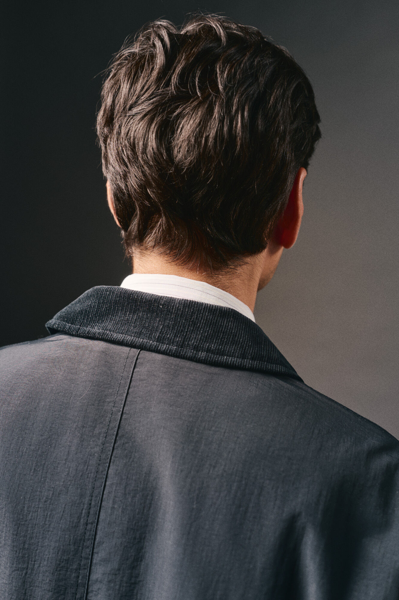 OOTO Jaqueta de campo com quatro bolsos Azul