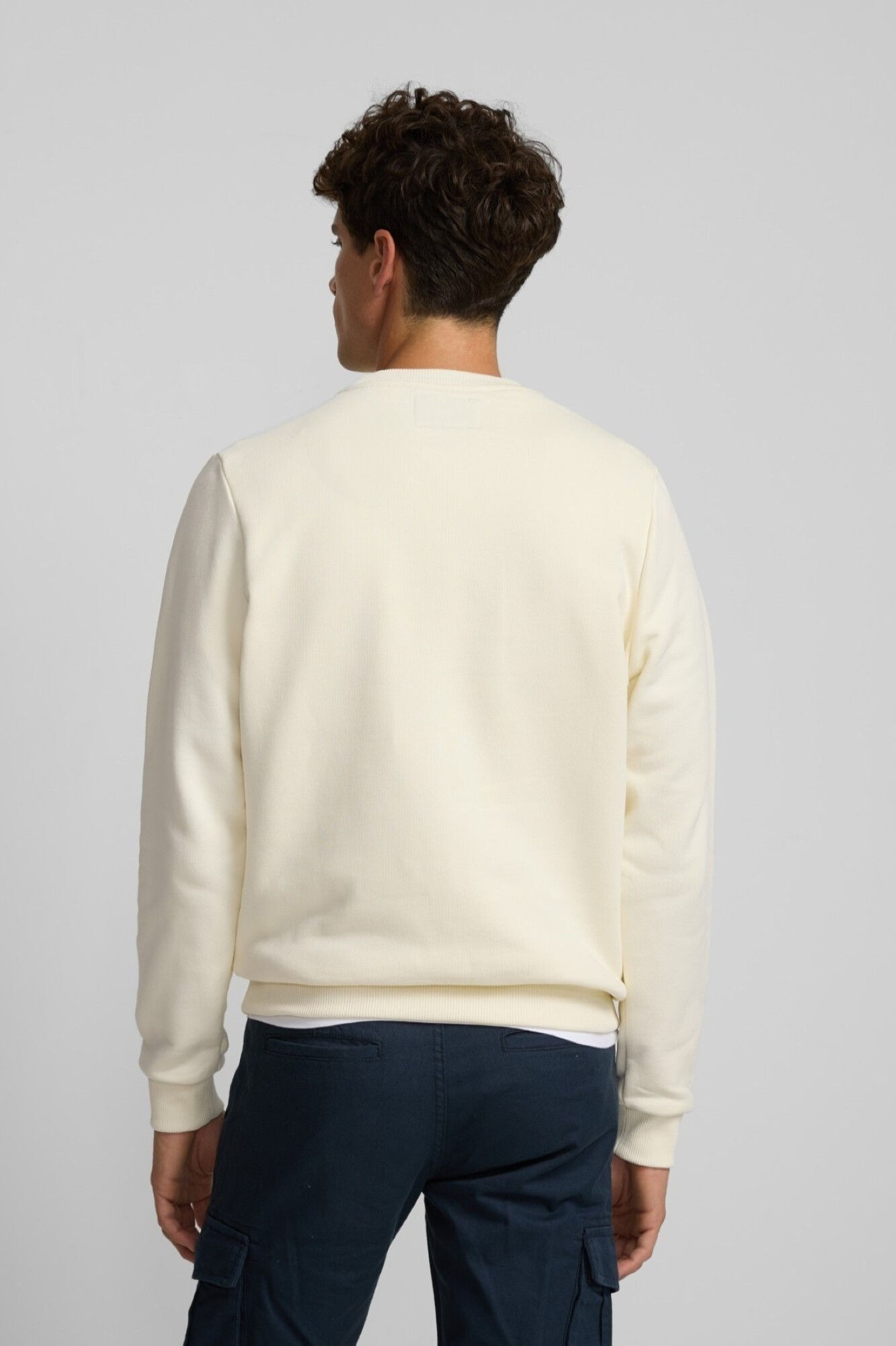 Silbon Sudadera silbon raqueta media Marfil