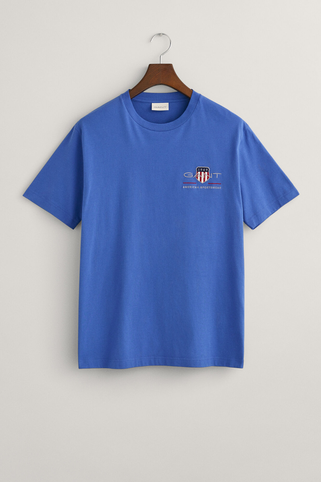 Gant T-shirt bordada Archive Shield Azul