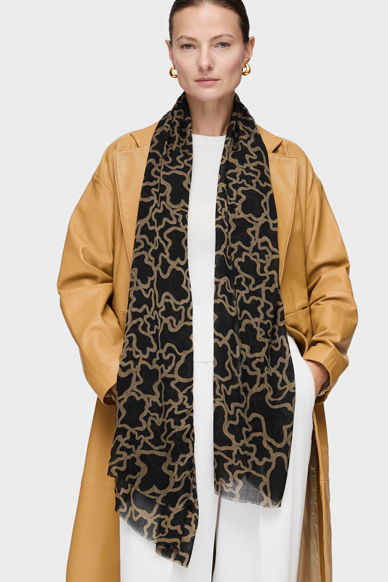 Tous Foulard Kaos en color negro