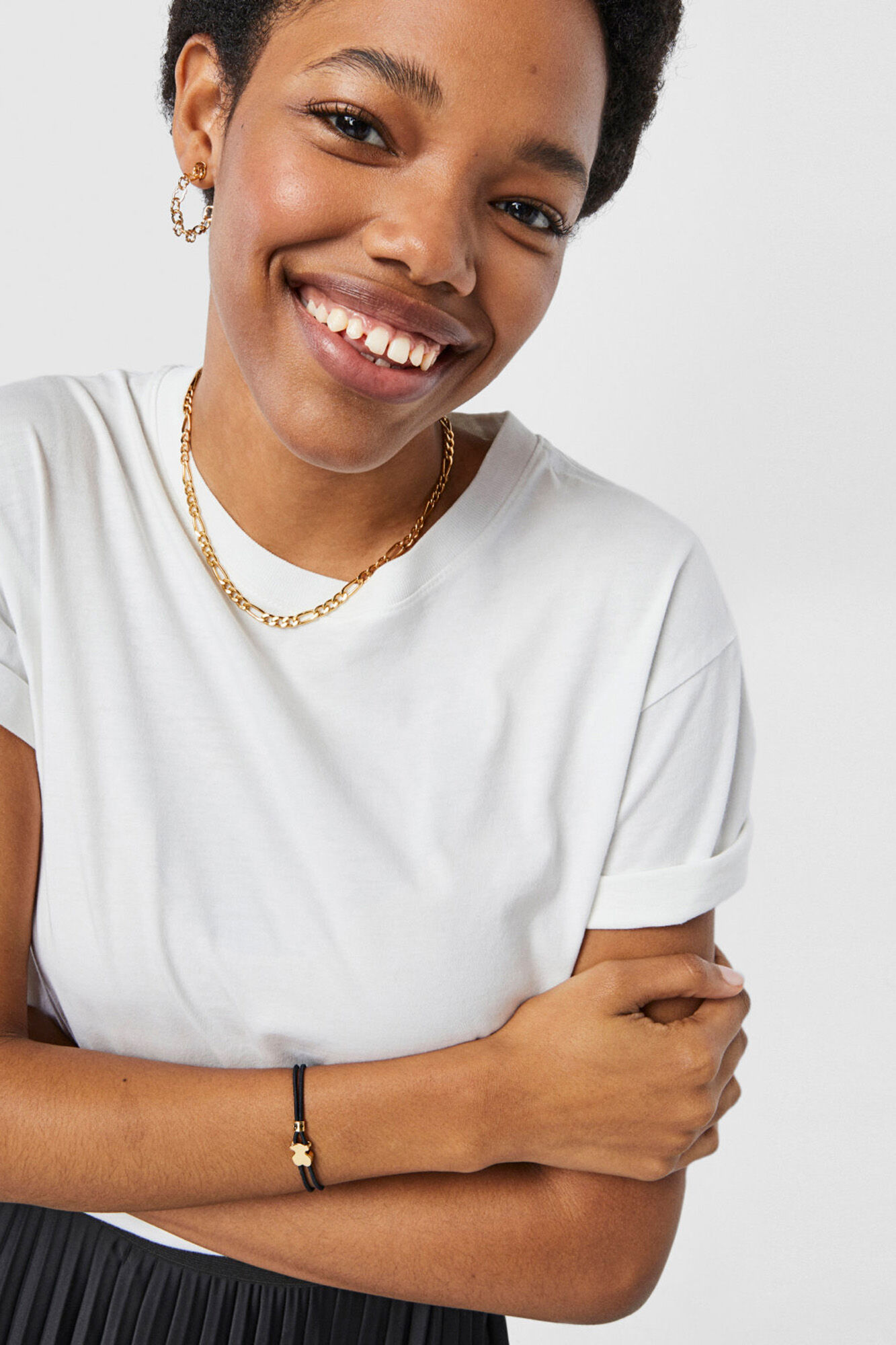 Tous Pulsera TOUS Sweet Dolls el&aacute;stica Amarillo