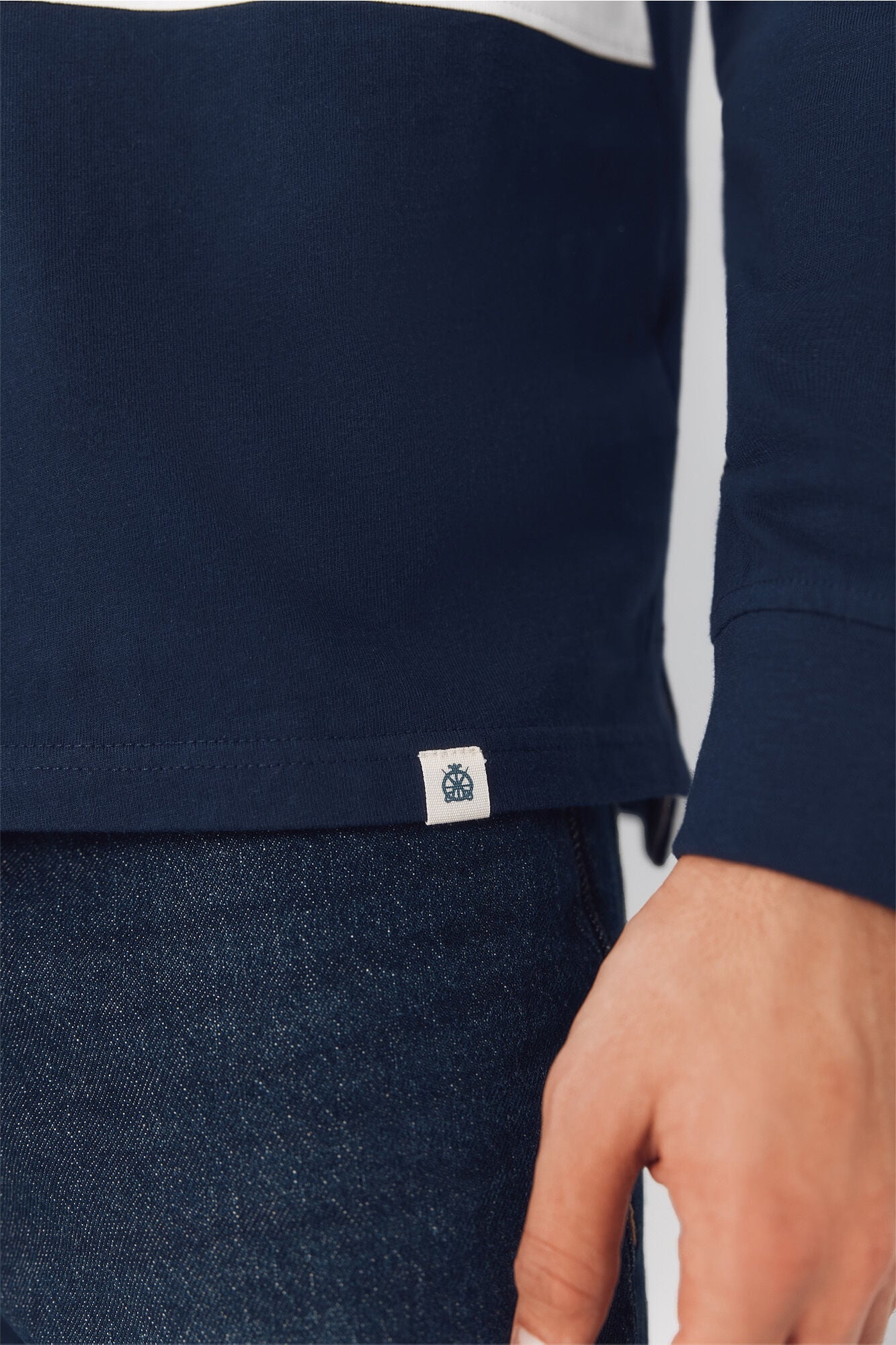 Cortefiel Rugby shirt  Navy