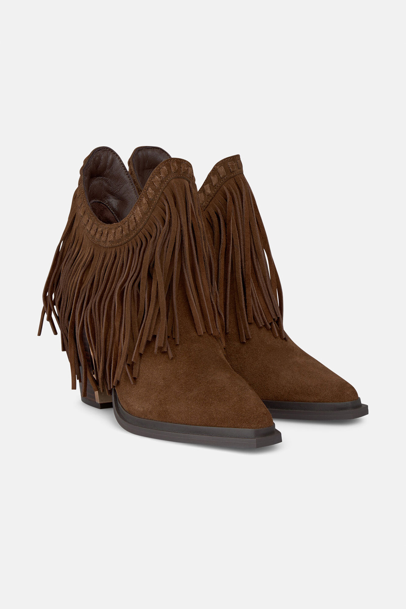 Alma en Pena Botim longa com franjas