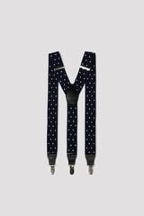 Cortefiel Polka-dot elastic strap Navy