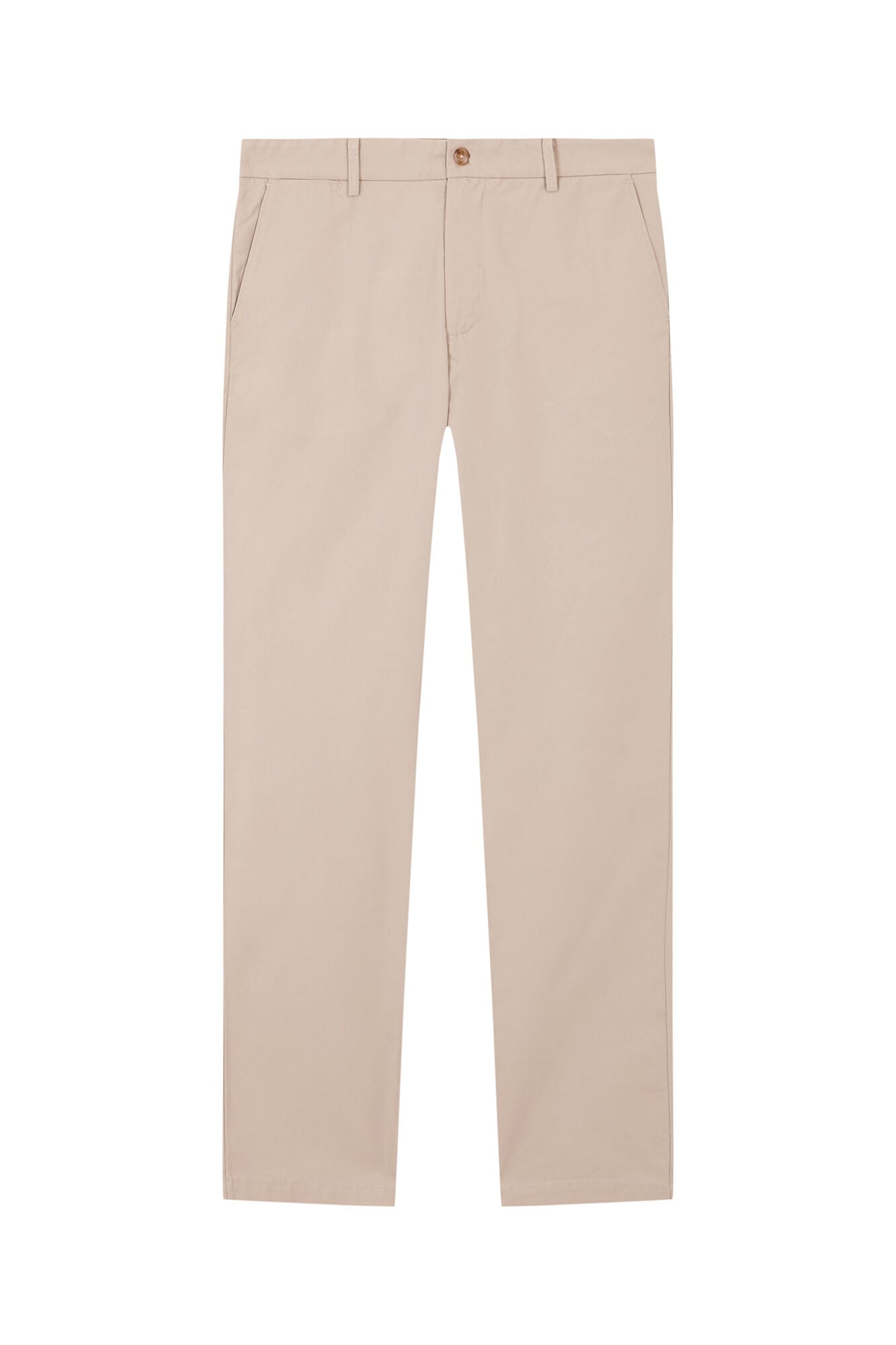 Cortefiel Comfort slim chinos Beige