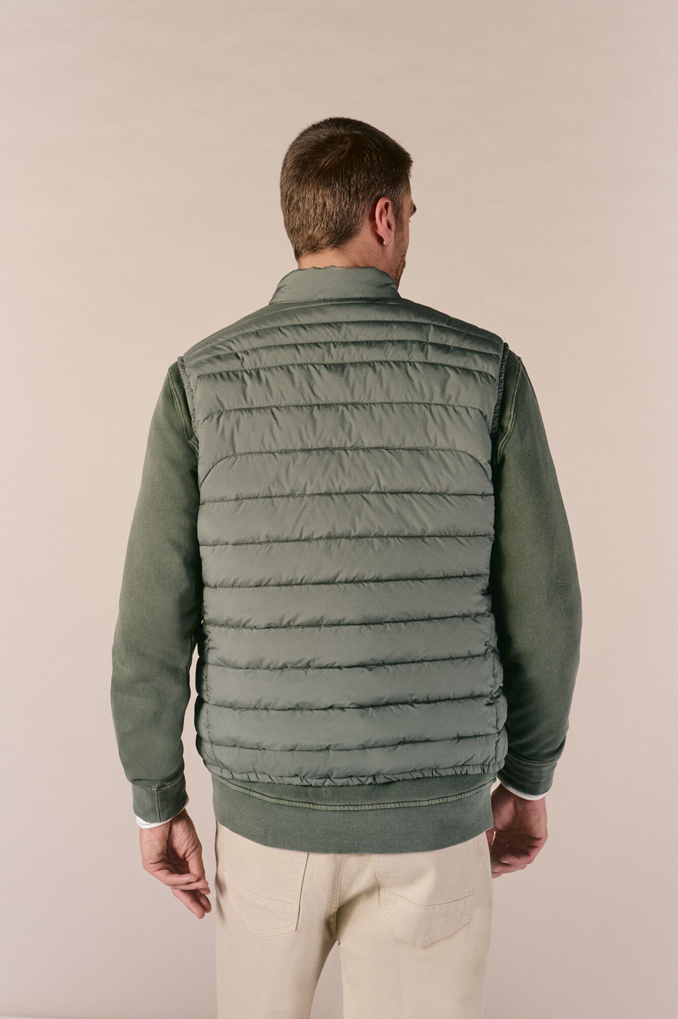 OOTO Colete acolchoado ultraleve Verde