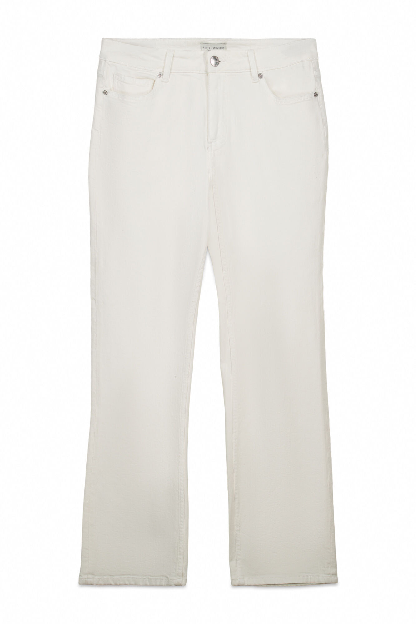 Cortefiel Jeans Sensational Recto White