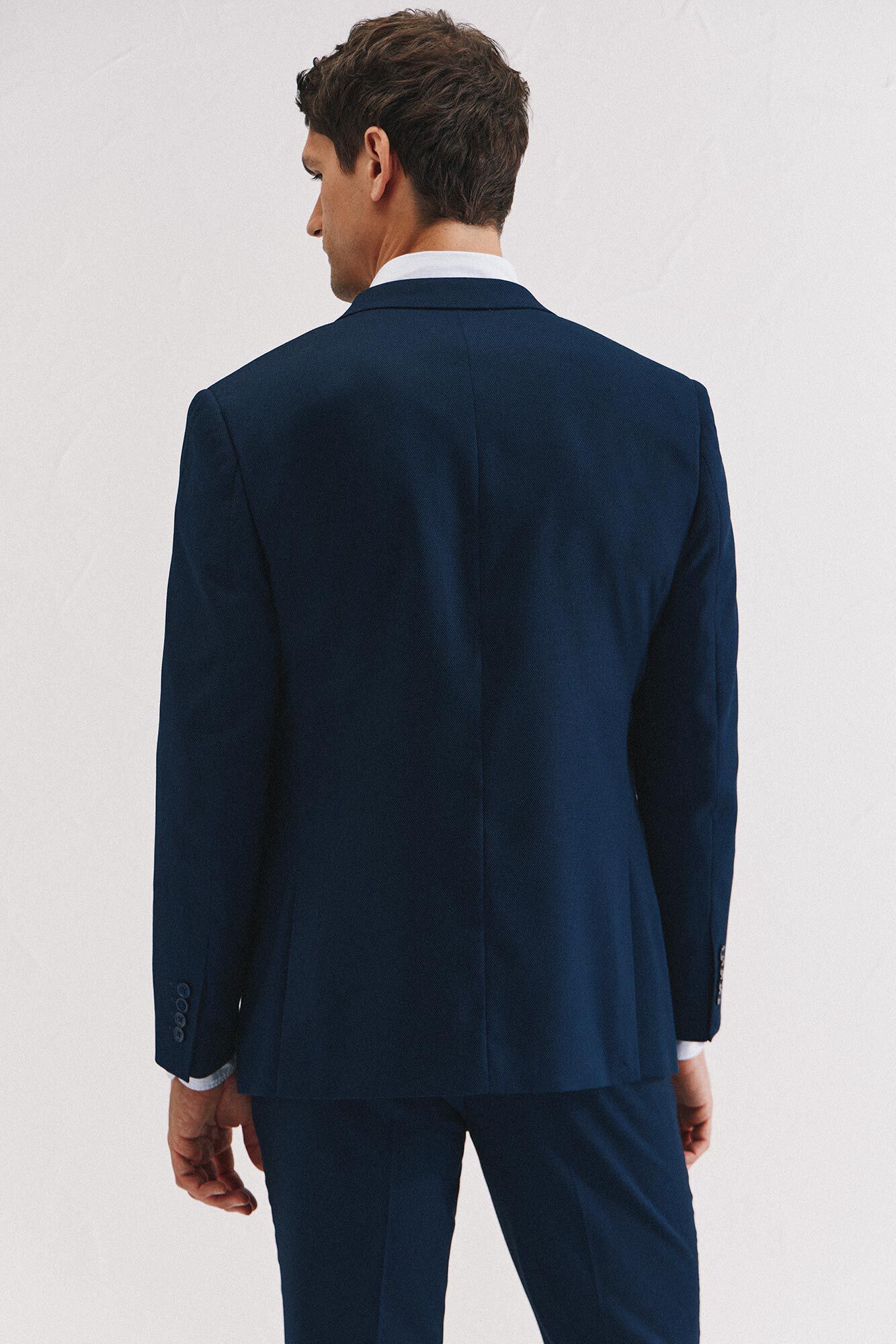 Cortefiel S&eacute;rie XXI de olho de p&aacute;ssaro azul americano Azul