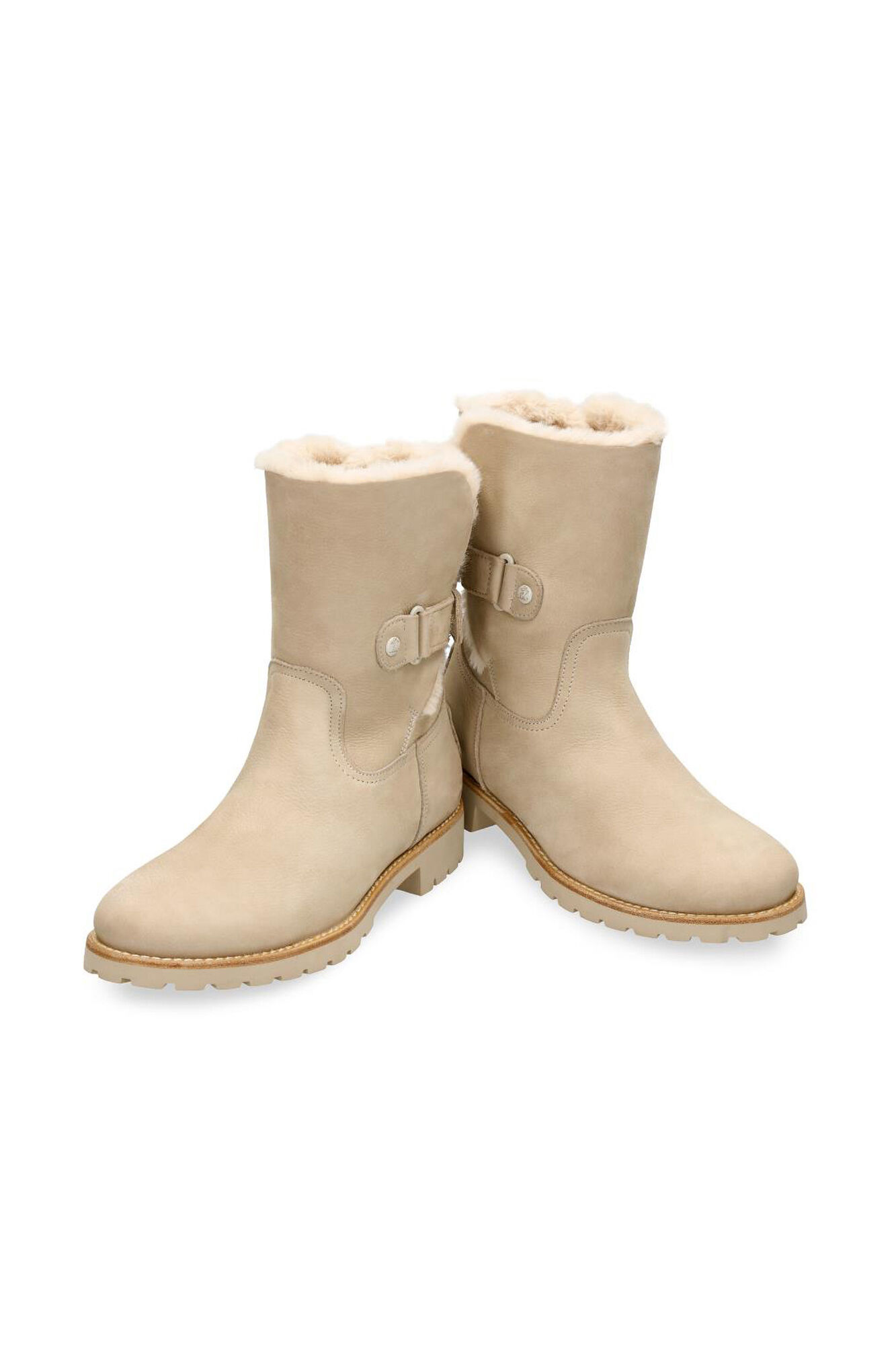Panama Jack Flat women's boot Beige