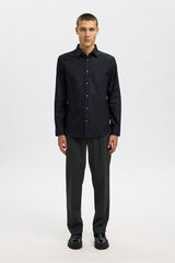 Selected Slim Fit Formal Shirt Black
