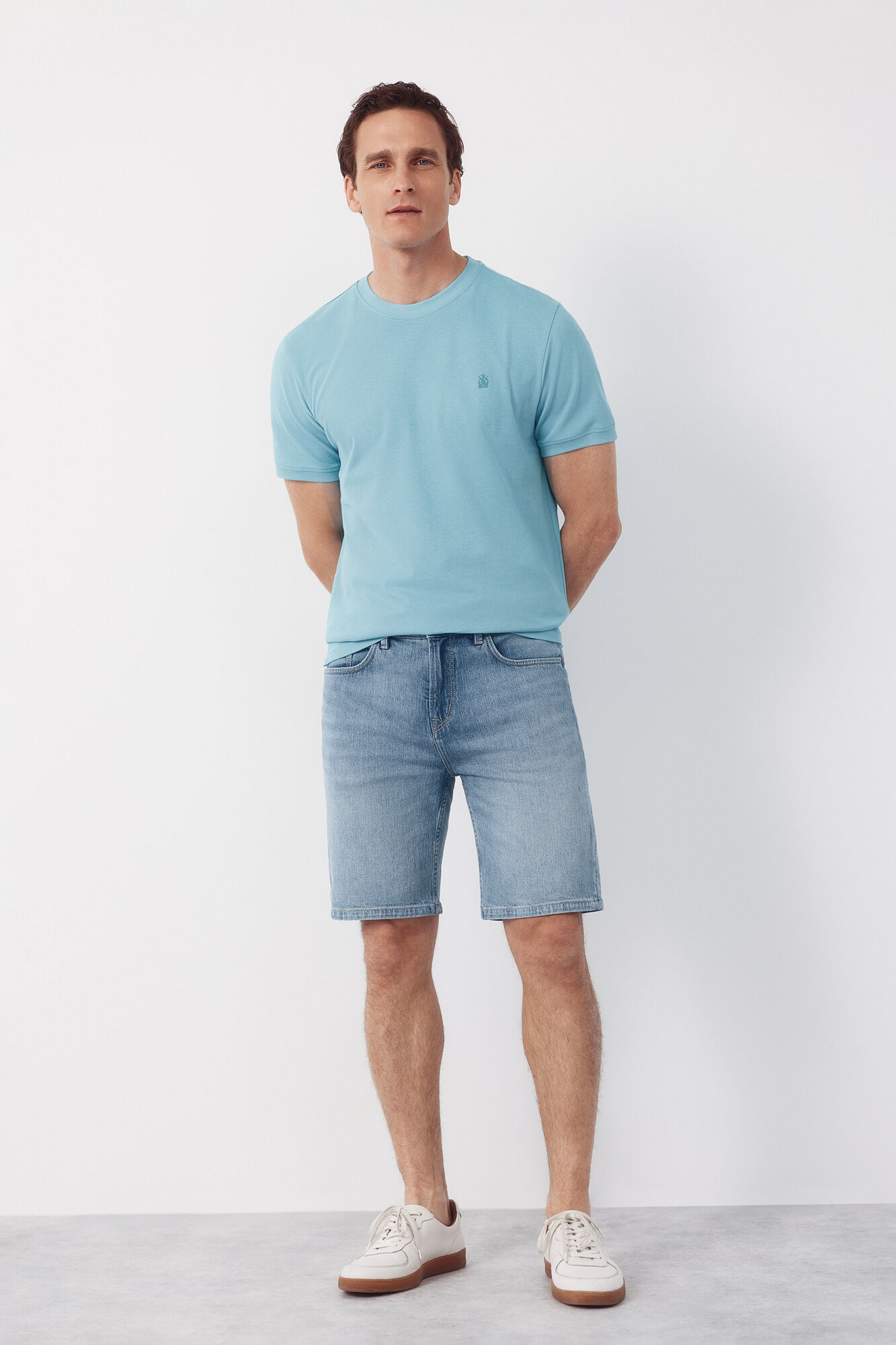 Cortefiel Camiseta b&aacute;sica piqu&eacute;