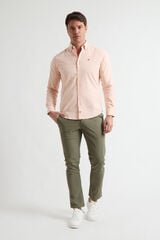 Williot Camisa mini xadrez Tencel Laranja