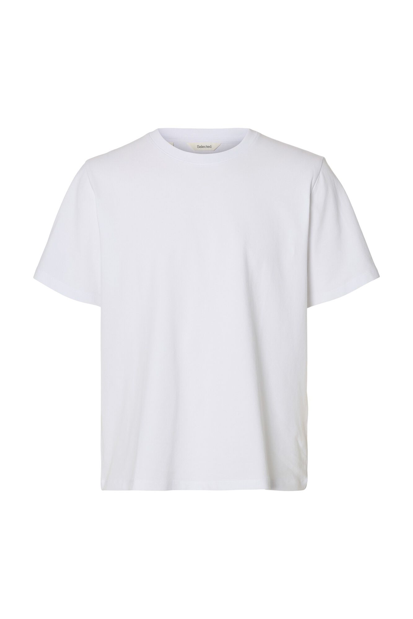 Selected Basic short sleeve T-shirt White