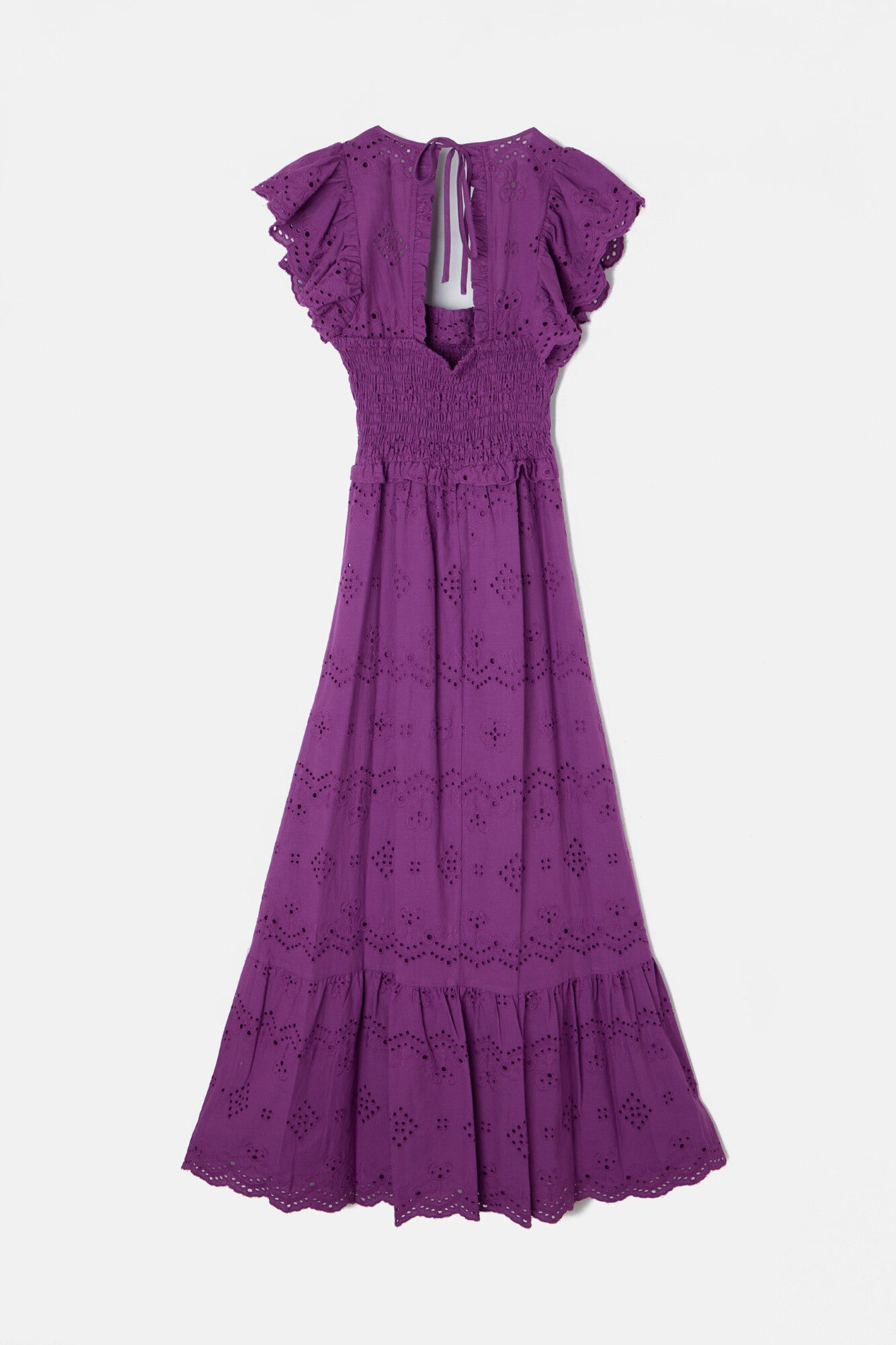 Silbon Vestido calados Morado