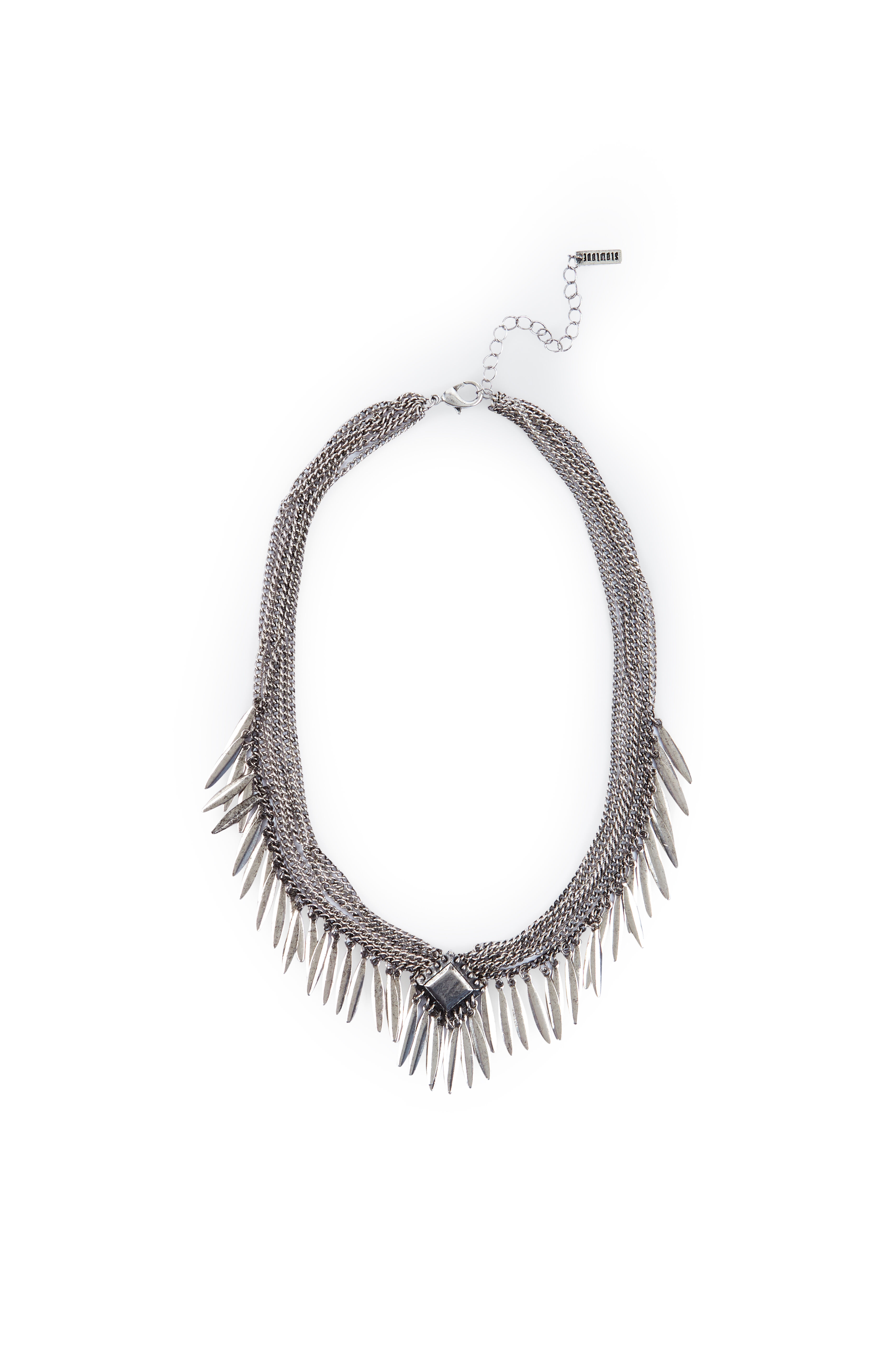 Slowlove Collar espias met&aacute;licas Gris