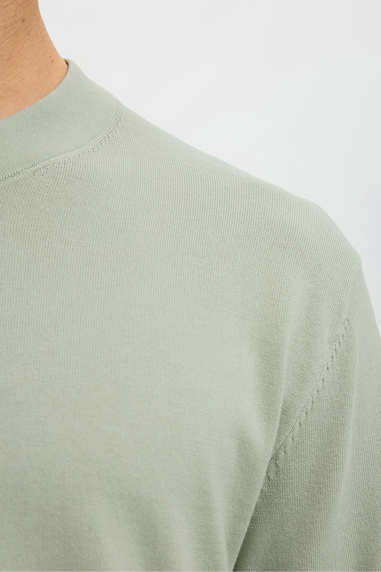 Selected Camisola leve 100% algod&atilde;o org&acirc;nico