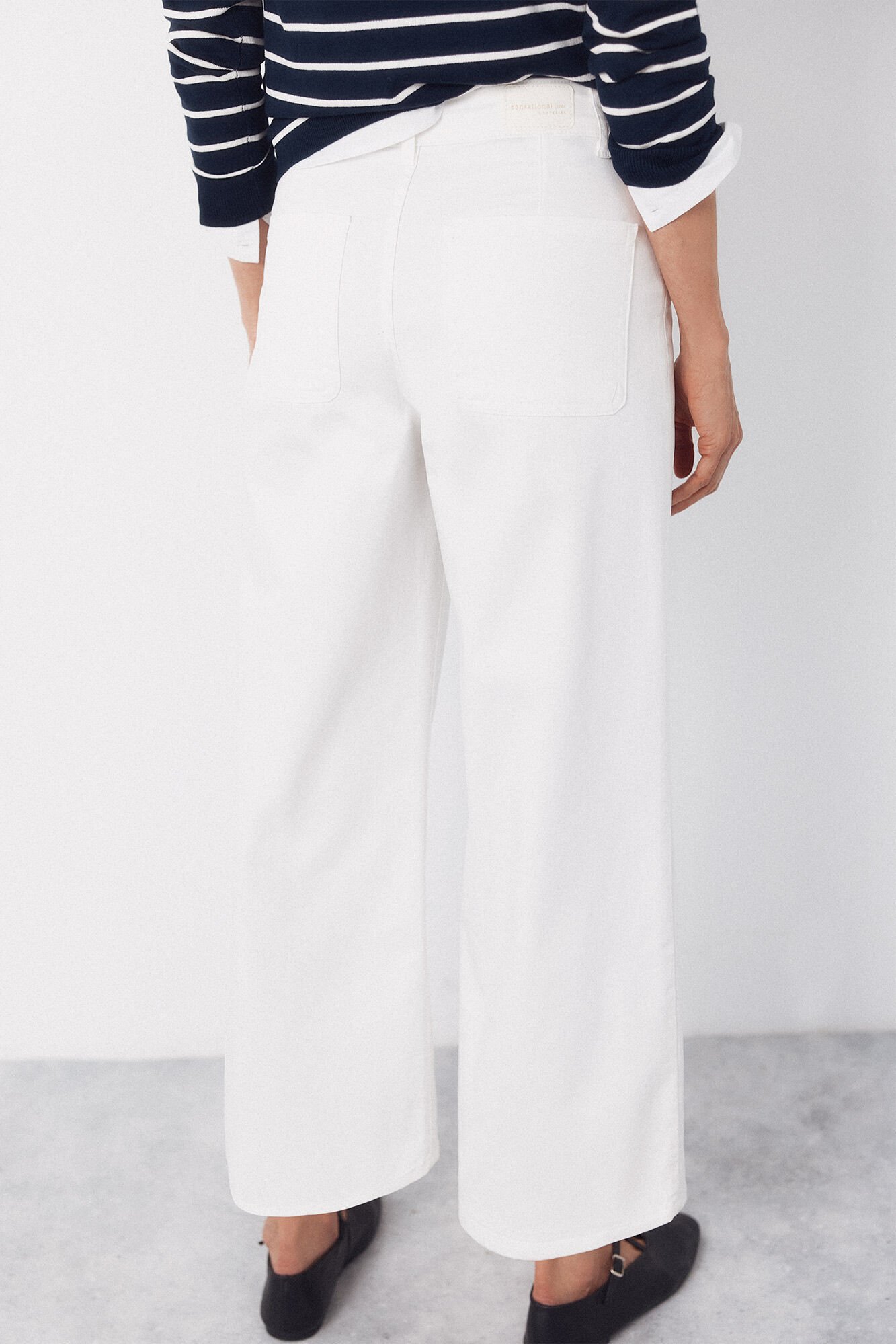 Cortefiel Jeans Sensational Marine White