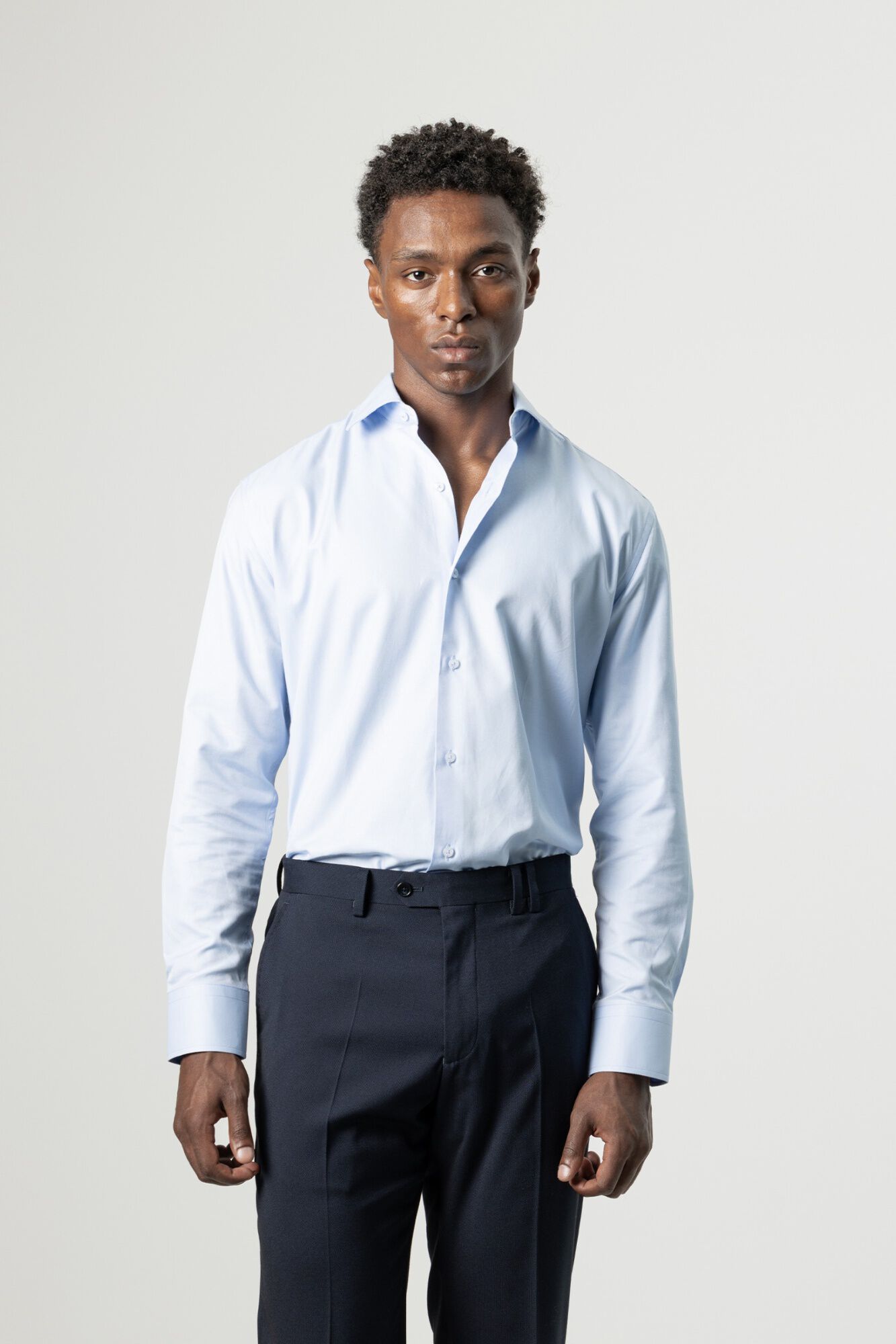 PuroEGO Camisa de sarja de vestir