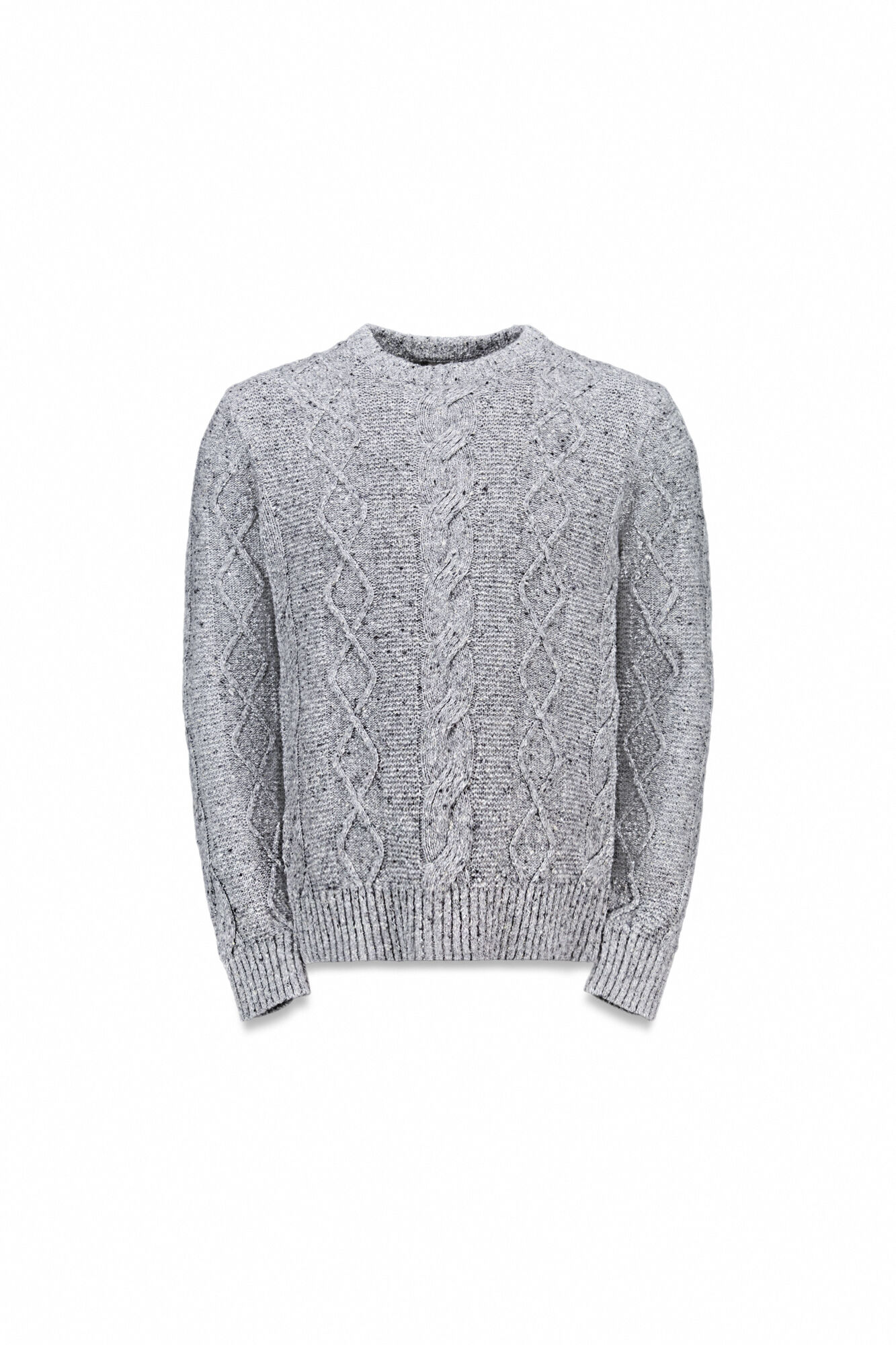 OOTO Camisola de Natal n&oacute;s gola caixa Cinzento