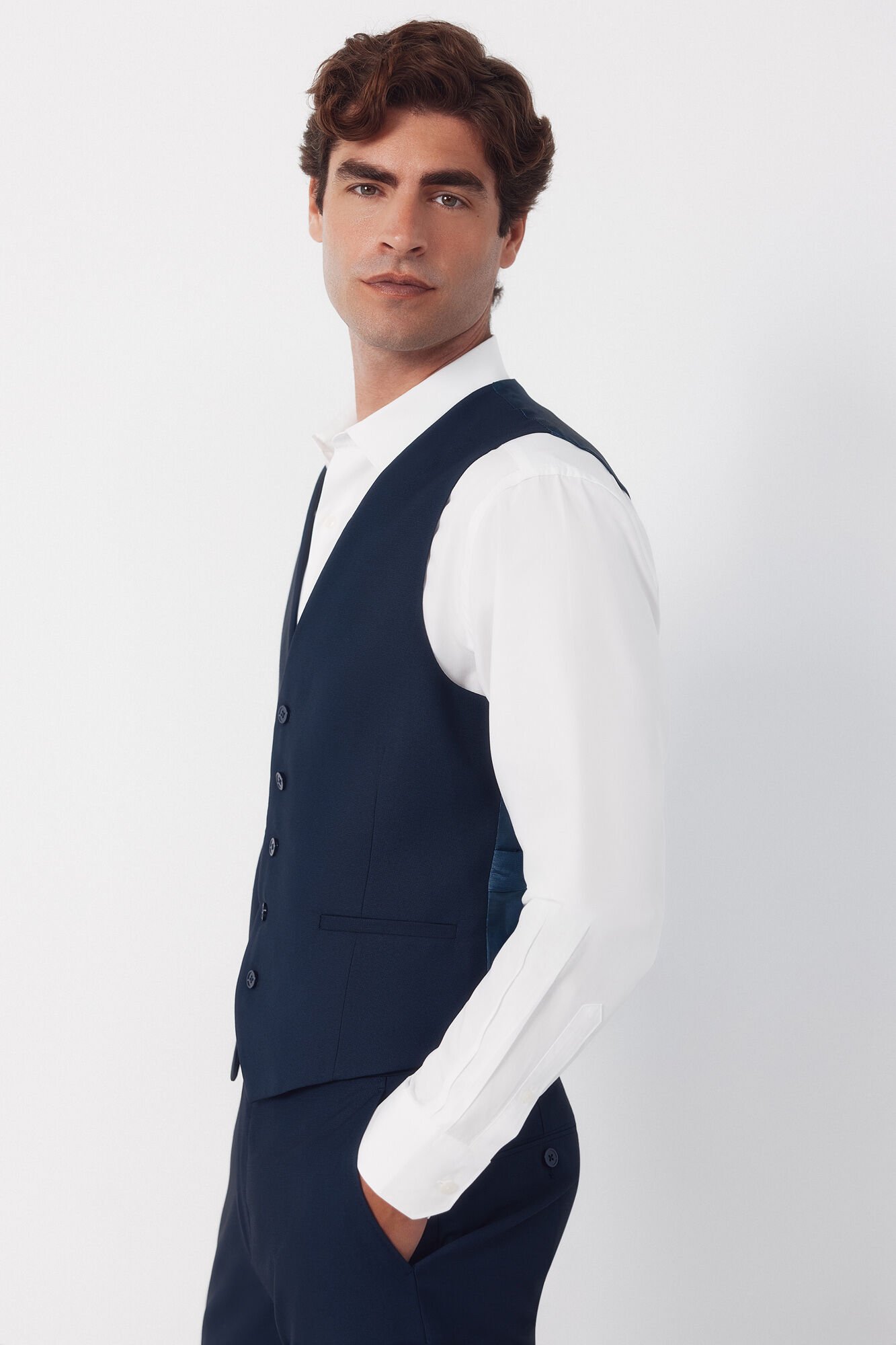 Cortefiel Estrutura Chaleoo s&eacute;culo XXI Azul