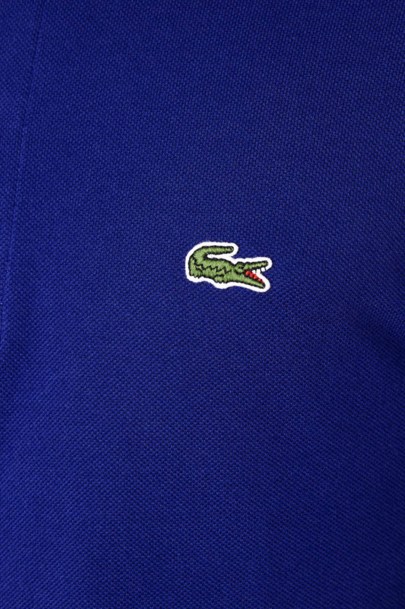 Lacoste Polo com bordado de crocodilo costurado