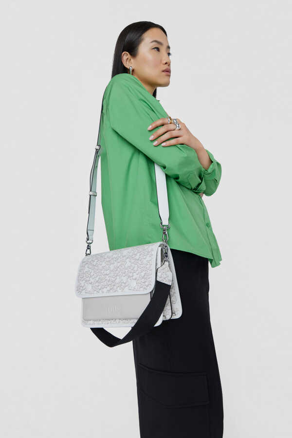 Medium grey Kaos Mini Evolution Audree crossbody bag | Women\'s accessories  | Pedro del Hierro
