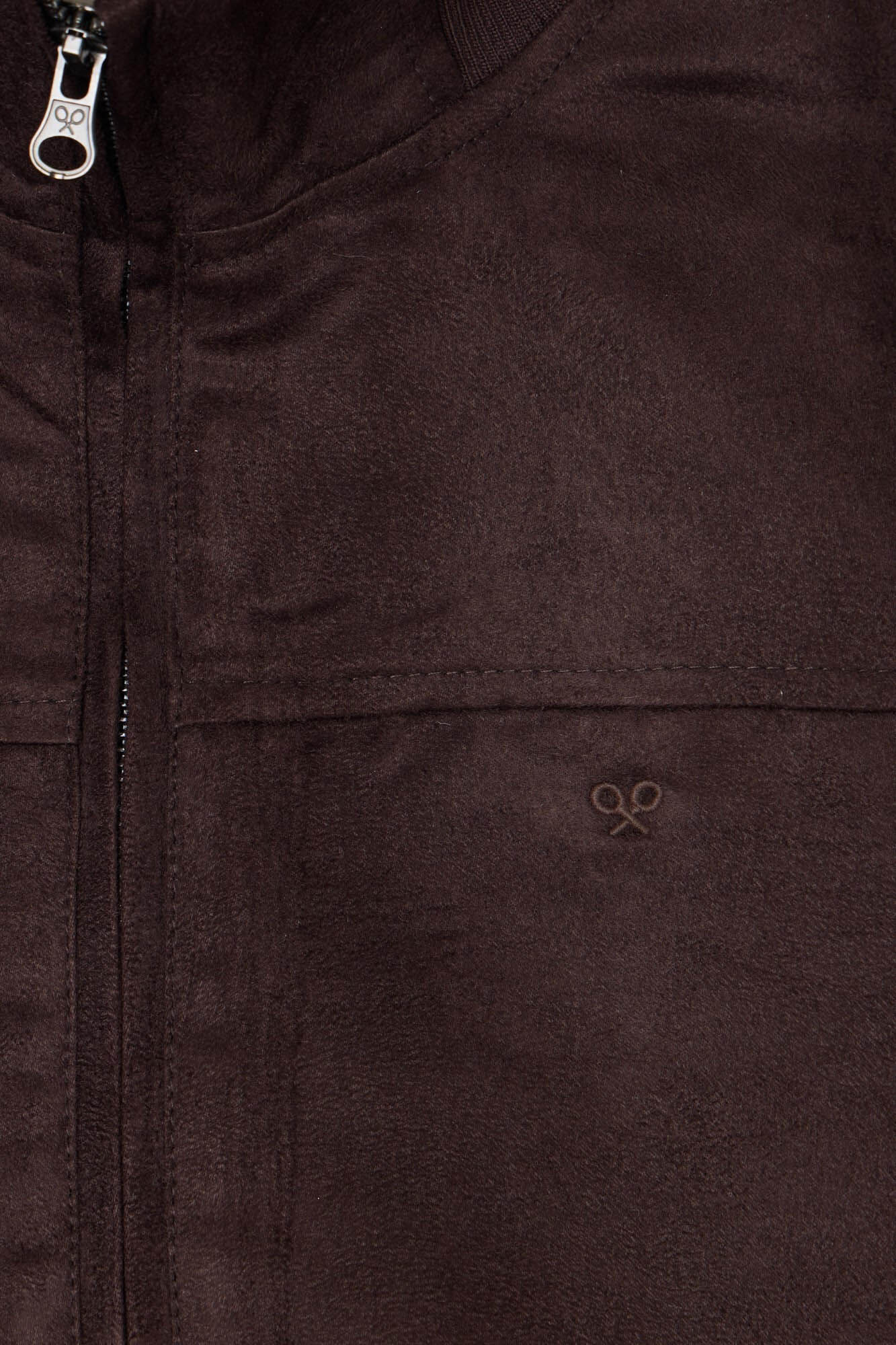 Silbon Suede jacket Brown