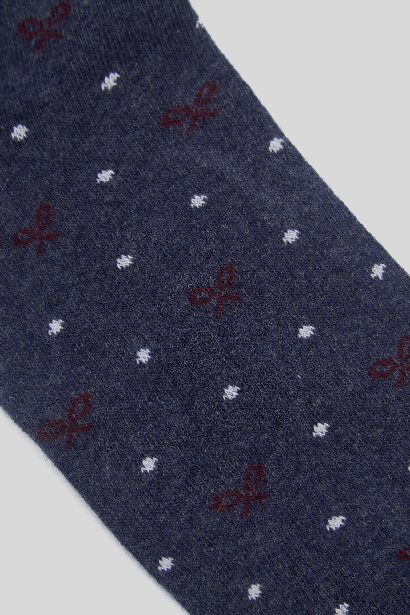 Silbon Silbon blue polka-dot socks Blue
