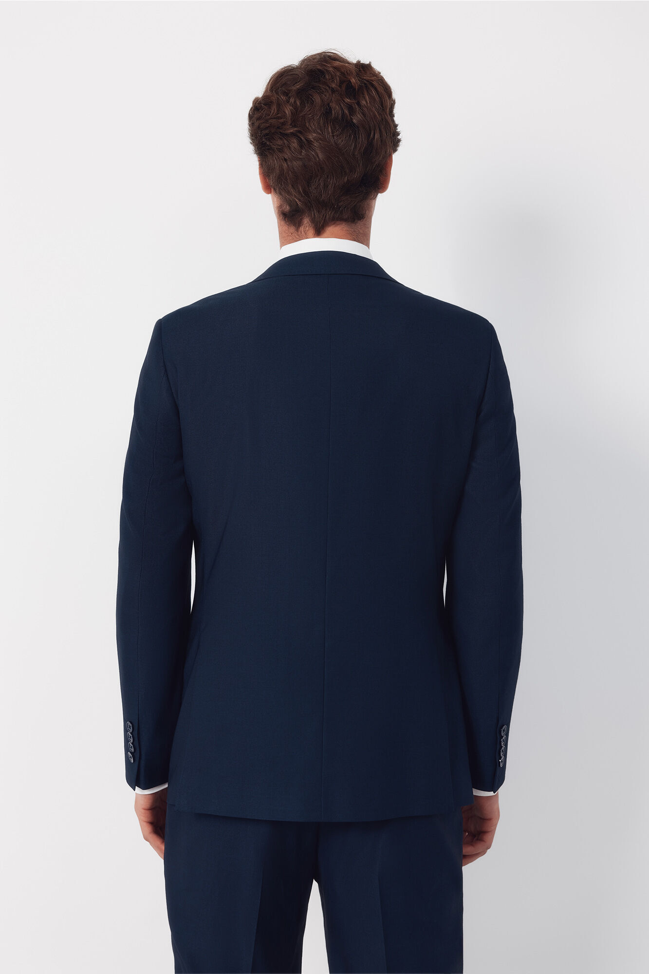 Cortefiel Structured blazer Serie XXI Navy